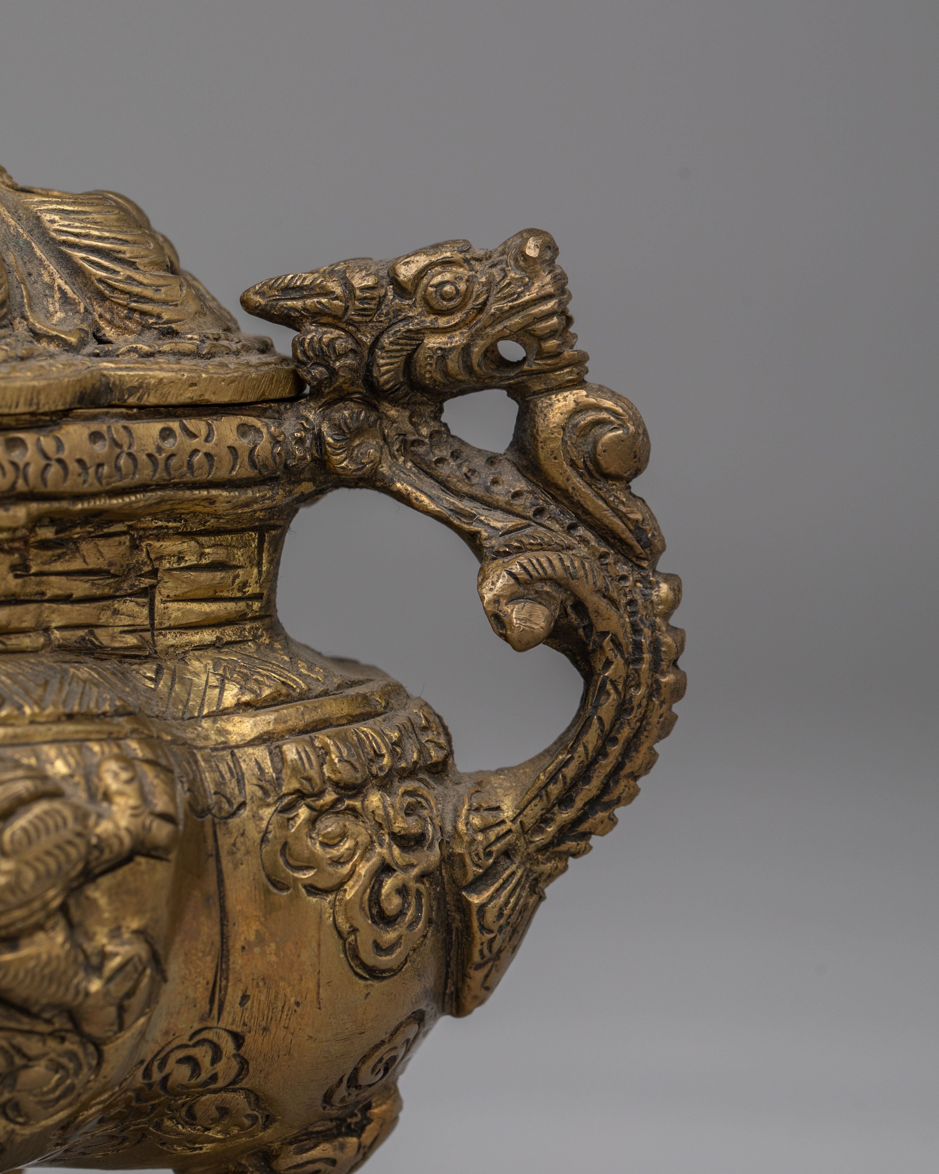 Handcrafted Incense Burner for Ritual | Brass Insence Burner