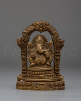 Hindu Deity Ganesha Brass Statue