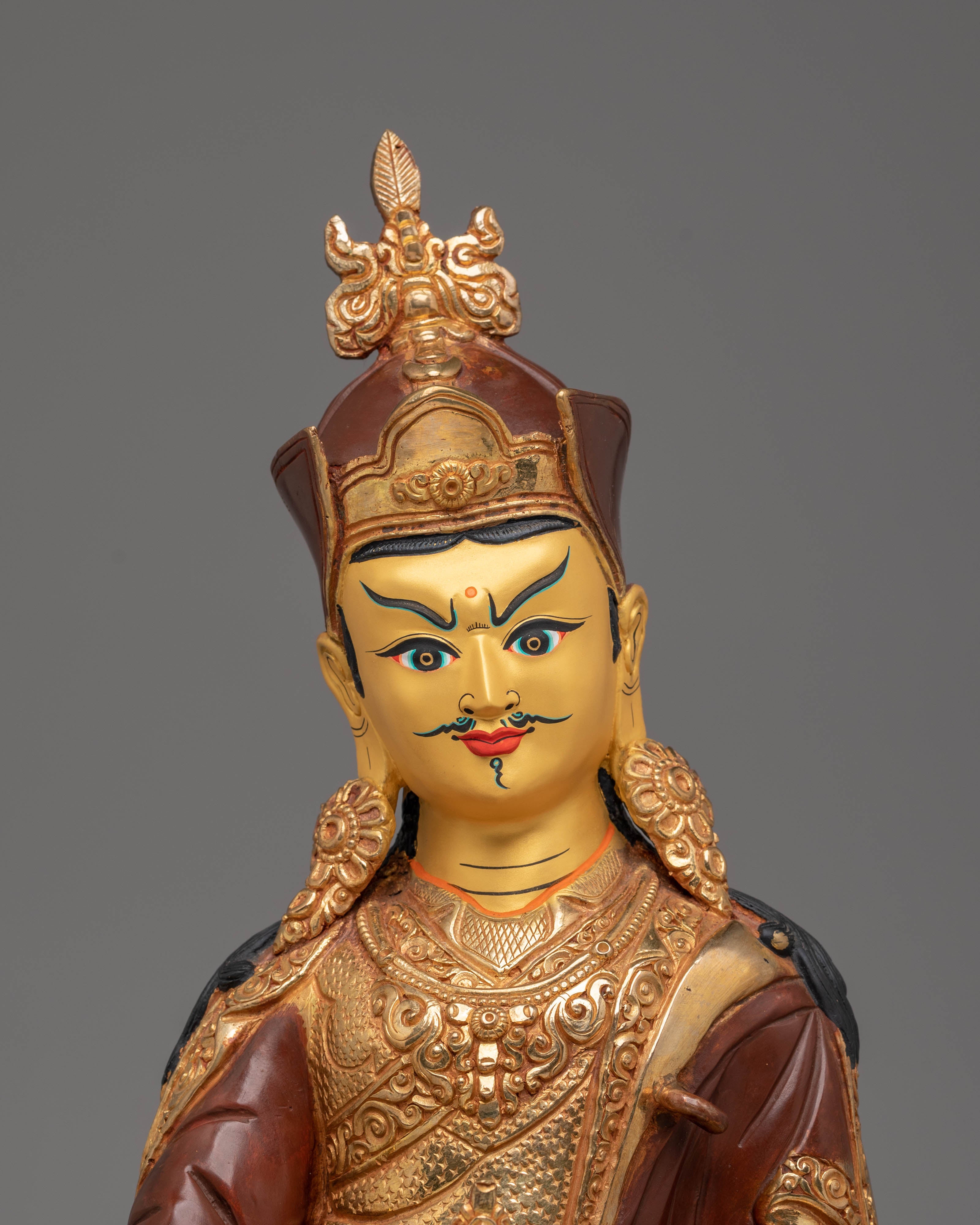 Guru Rinpoche Statue: The Lotus Born
