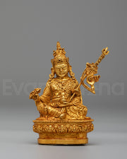 Sacred Guru Rinpoche Meditation Statue