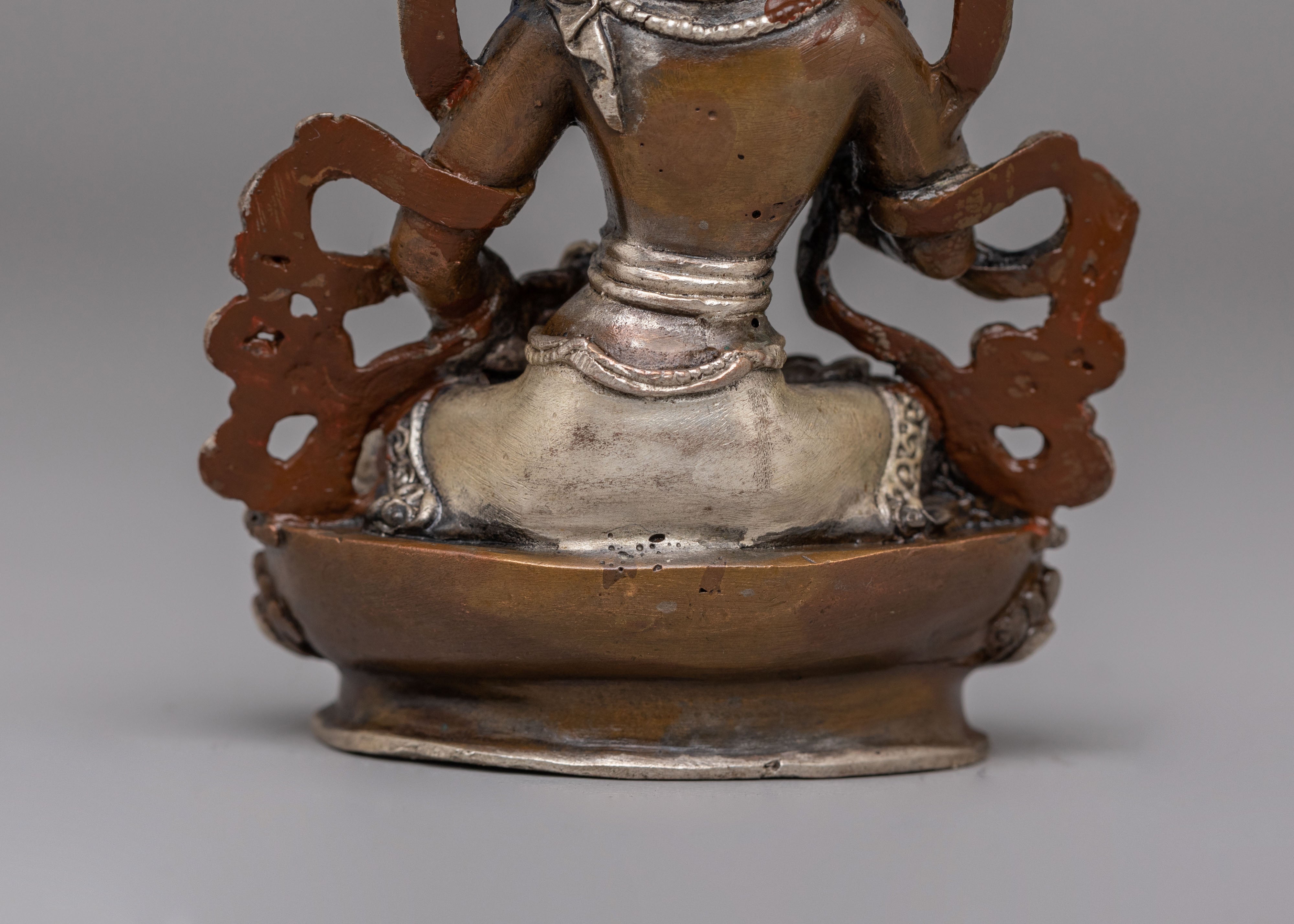 Himalayan Handmade Vajrasattva Statue | Spiritual Meditation Altar Decor