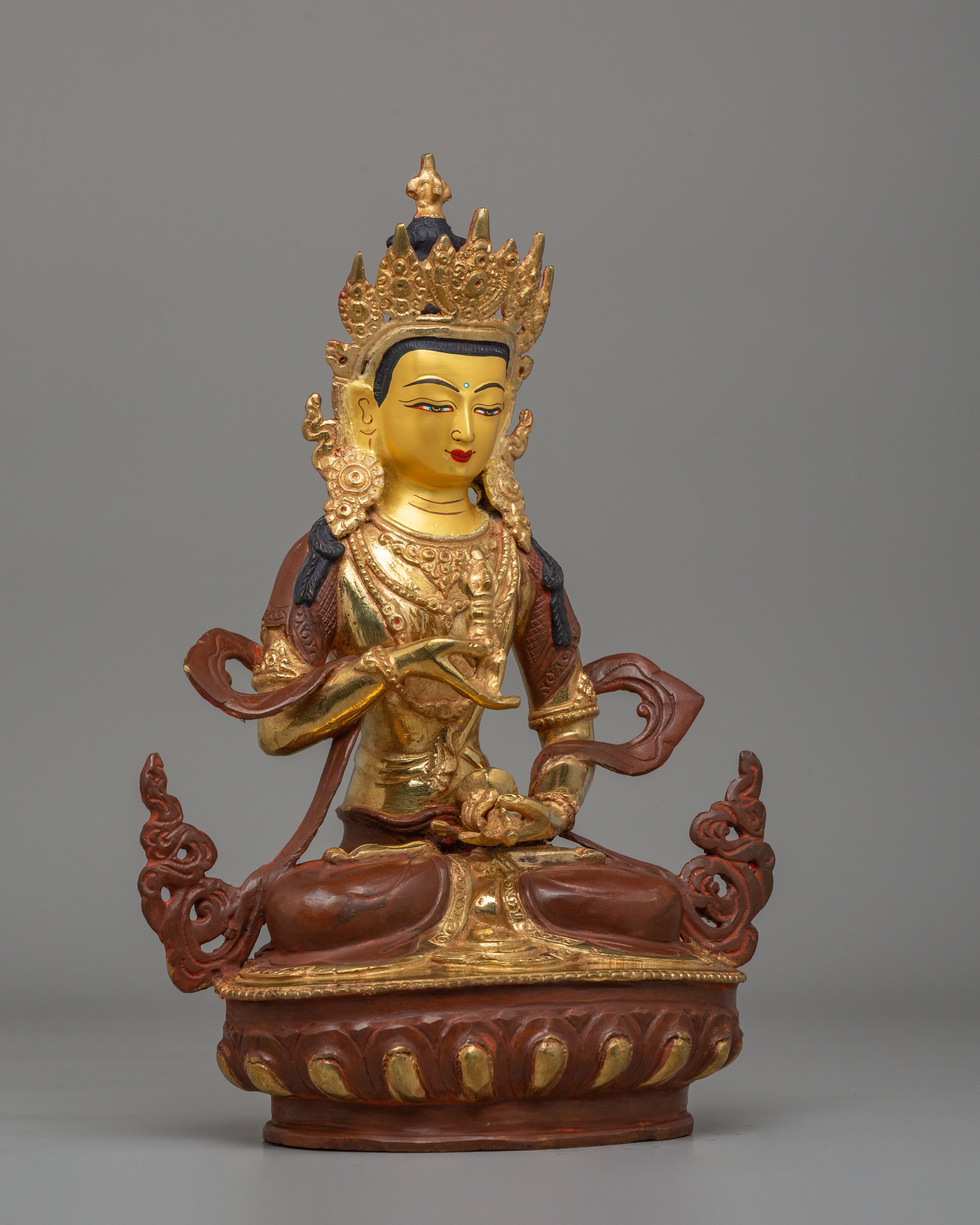 Vajrayana Buddhist Statue | Handcrafted Vajrasattva Artwork