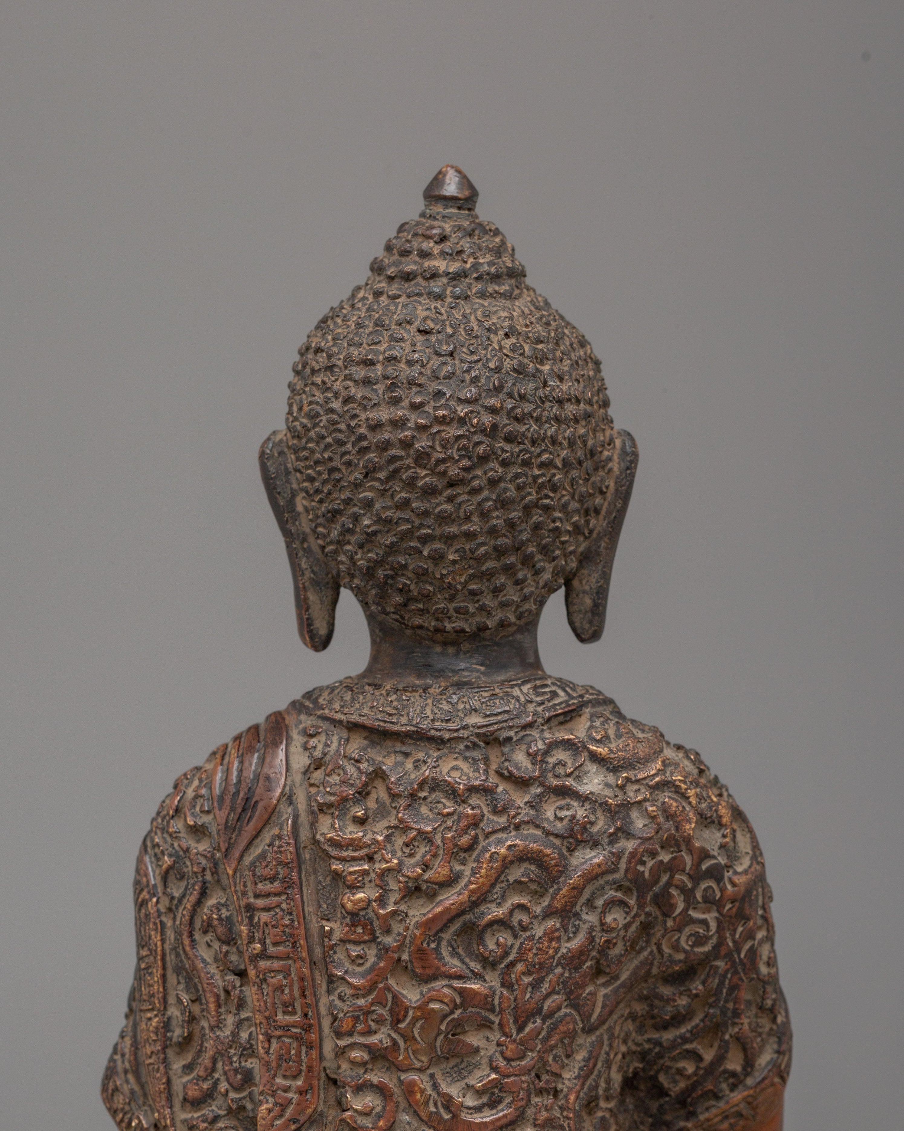 Handmade Tibetan Shakyamuni Buddha Statue | Himalayan Art