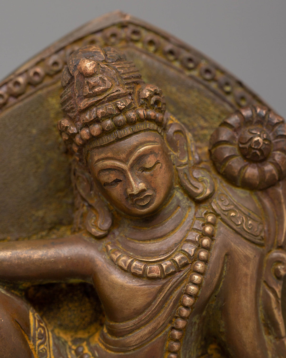 Sacred Handmade Indra Statue | Spiritual Home Decor
