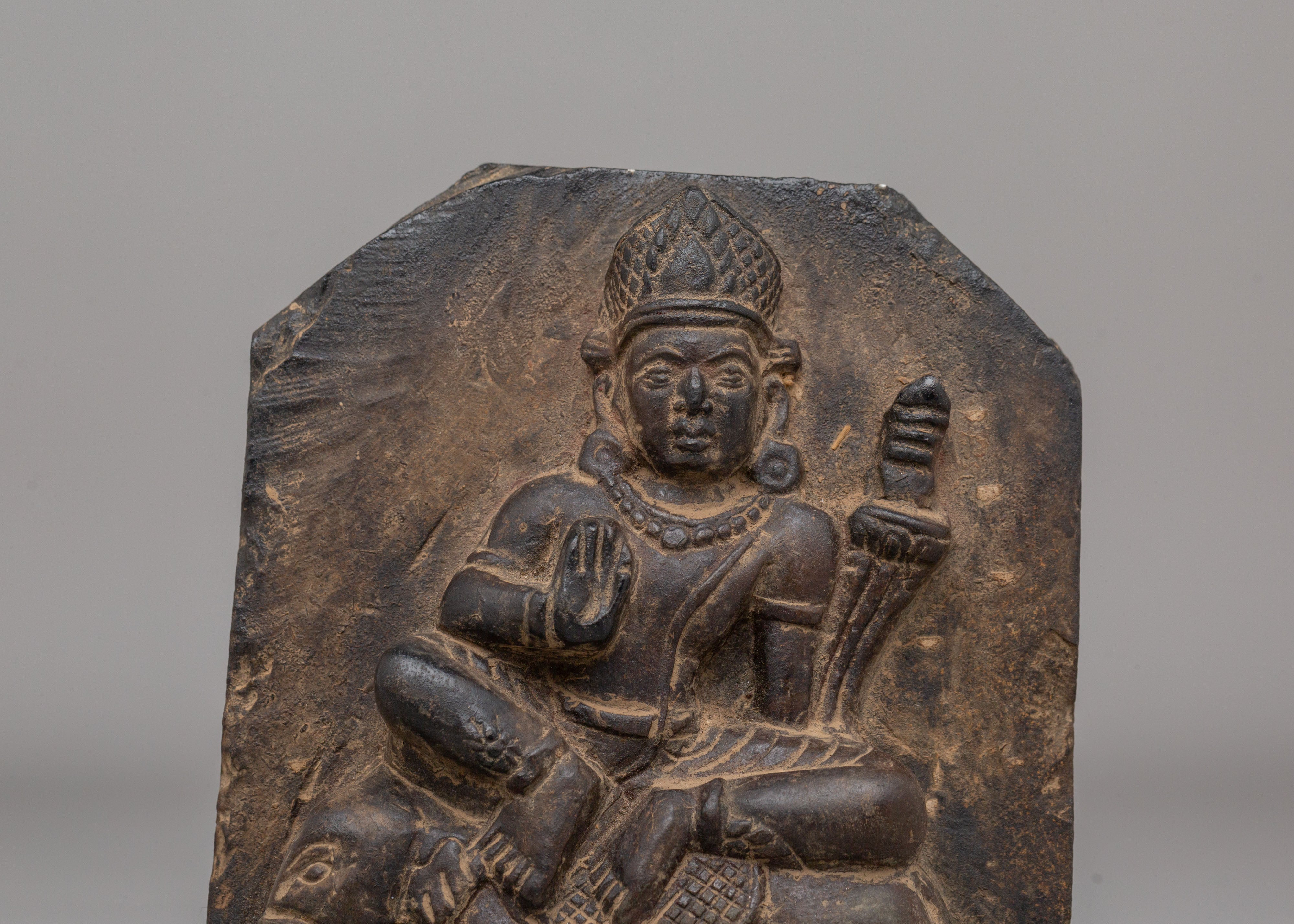 Spiritual Tibetan Samantabhadra Figure | Sacred Statue for Meditation & Spiritual Decor