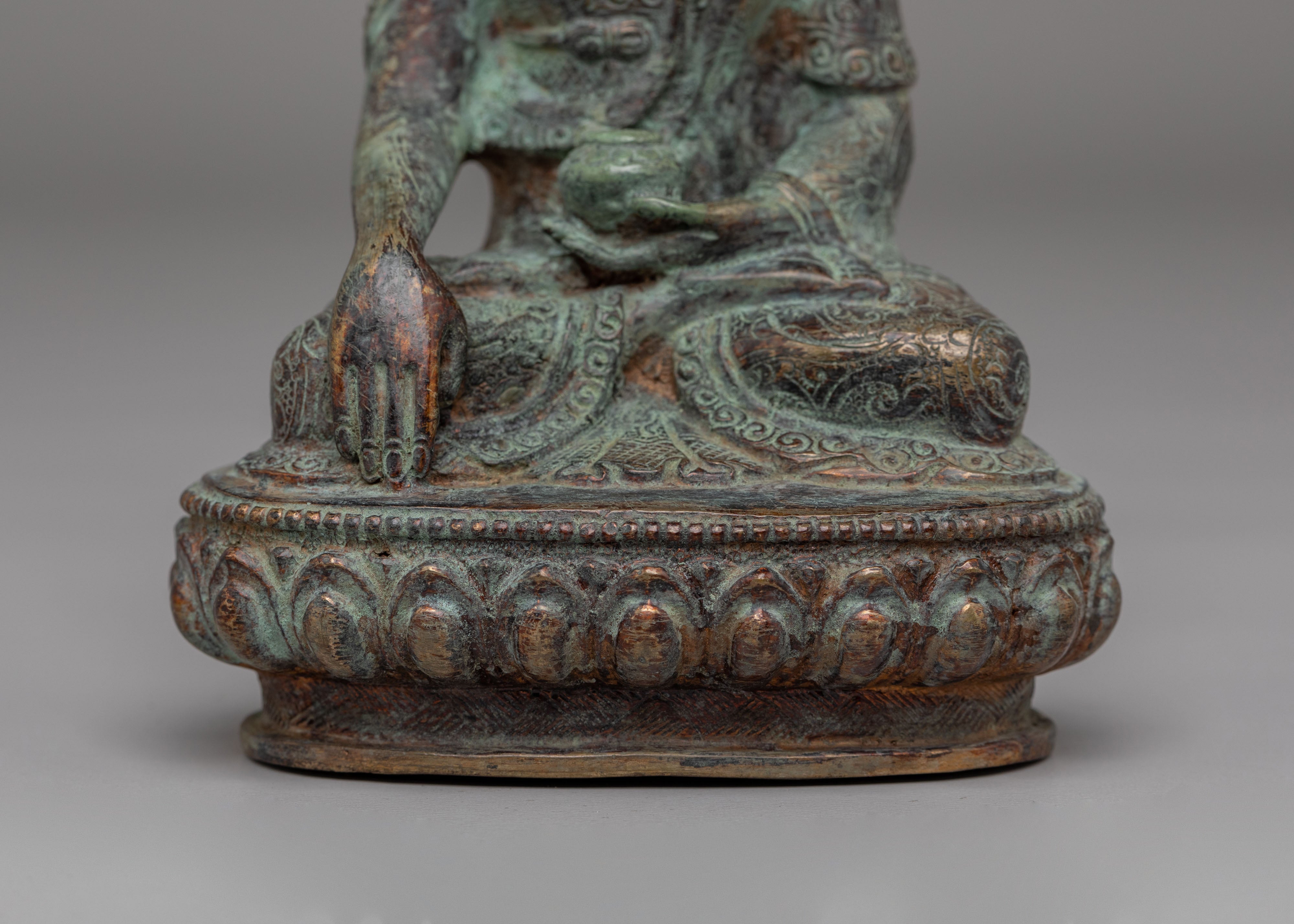 Tibetan Antique Shakyamuni Buddha Statue | Symbol of Peace and Enlightenment