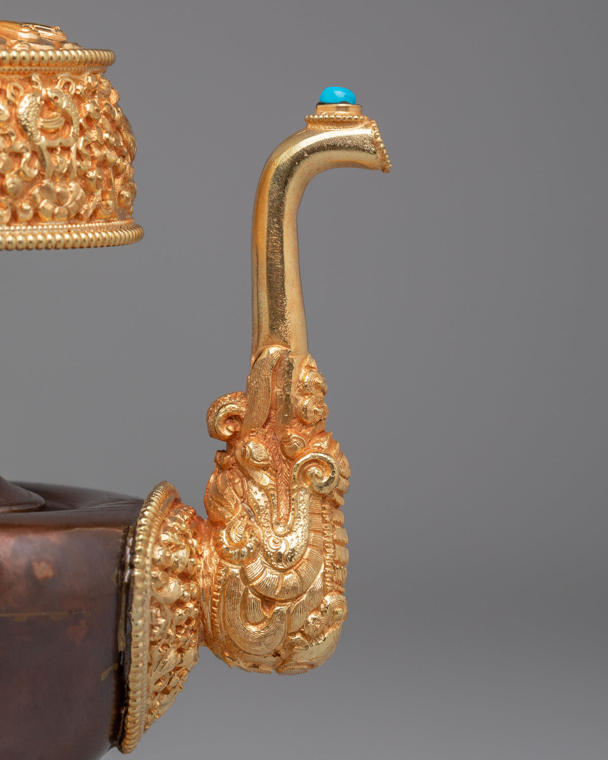 Handcrafted Tibetan Bhumba Offering Set | Ritual Water Vessels for Sacred Offerings