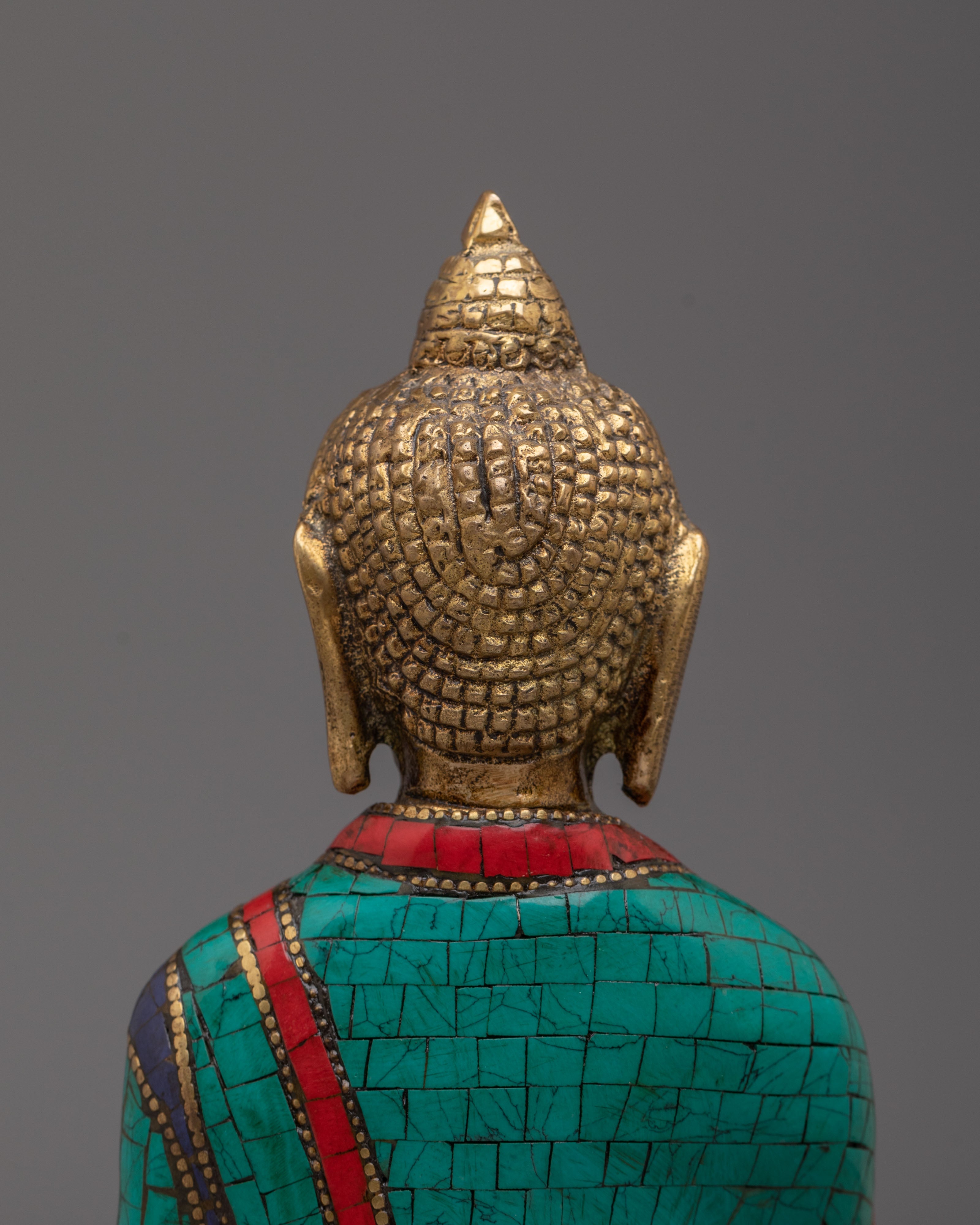 Traditional Sacred Shakyamuni Buddha Statue | Tibetan Buddhist Art