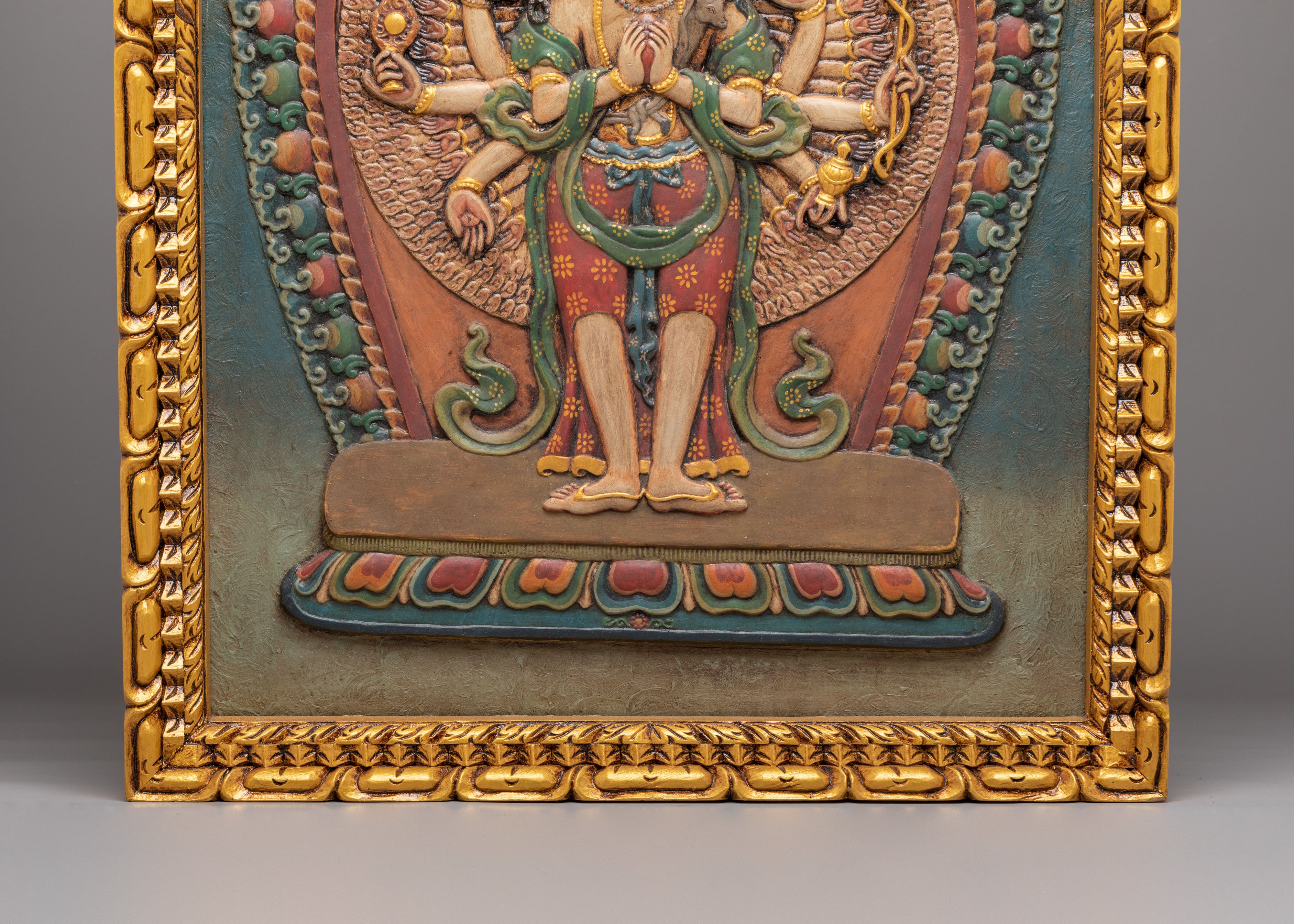 1000-armed Chenrezig Wall Hanging | Traditional Tibetan Artwork