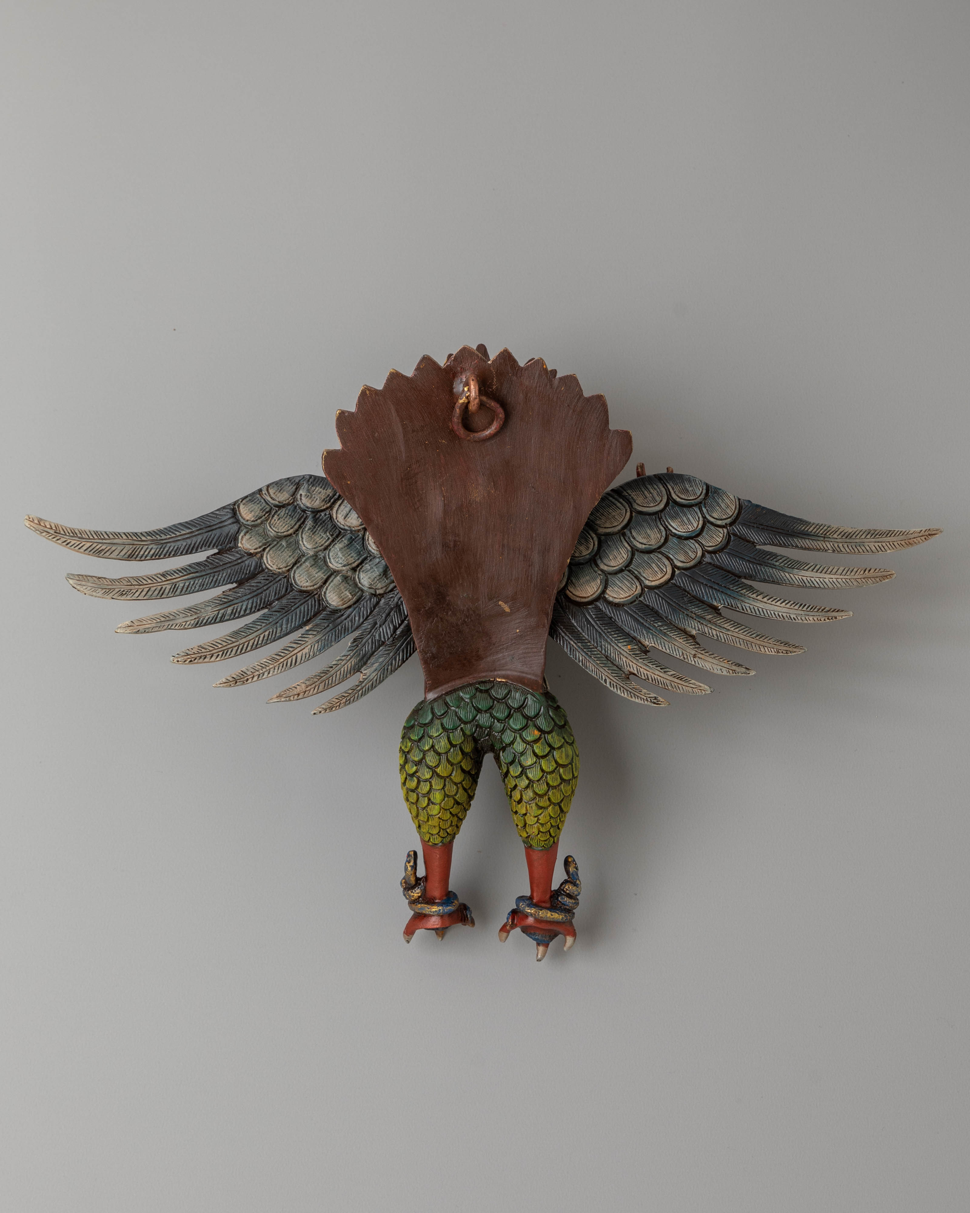 Garuda Wall Hanging with Gemstone | Protector of Strength and Wisdom