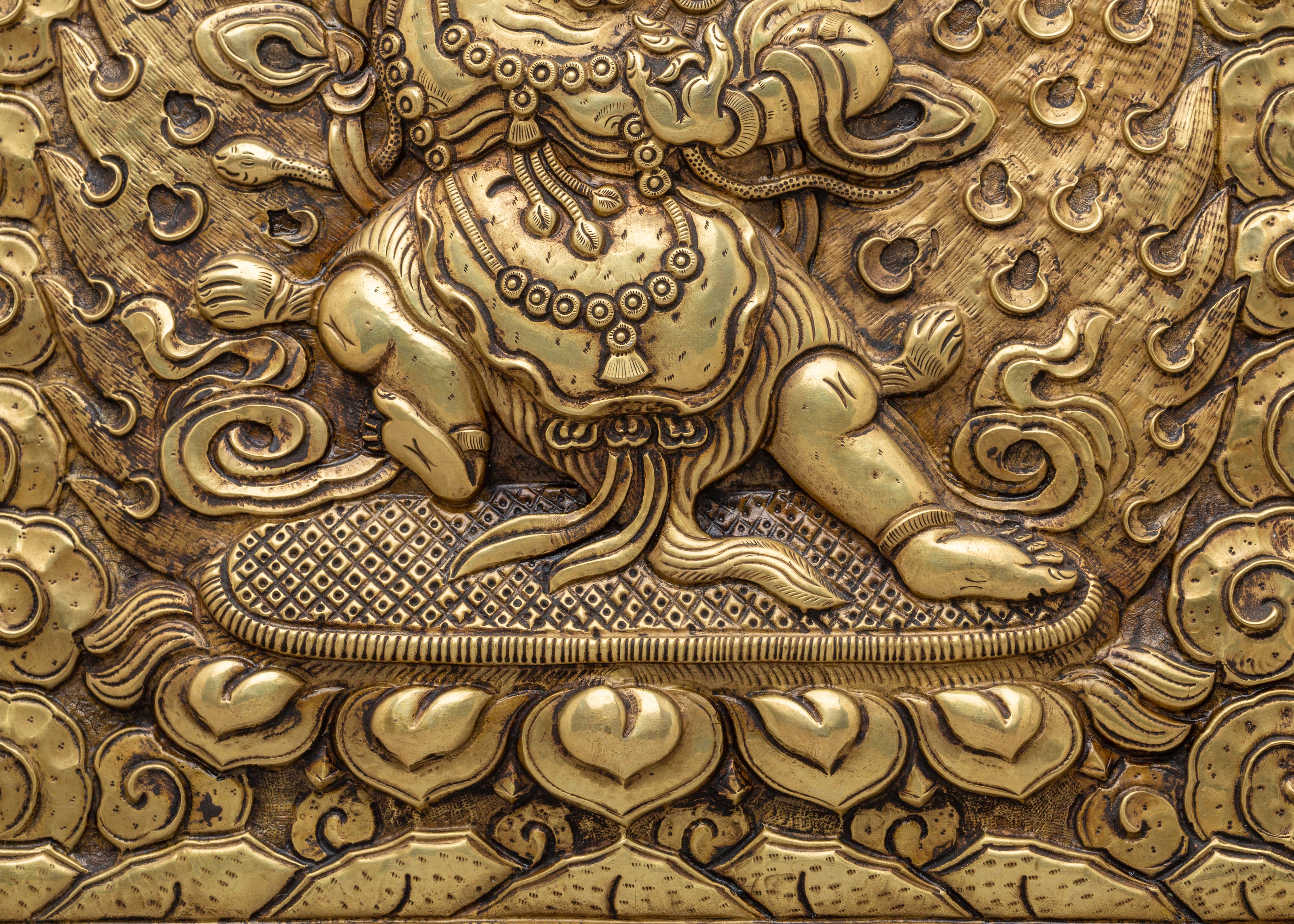 Handmade Vajrapani Wall Hanging | Himalayan Art