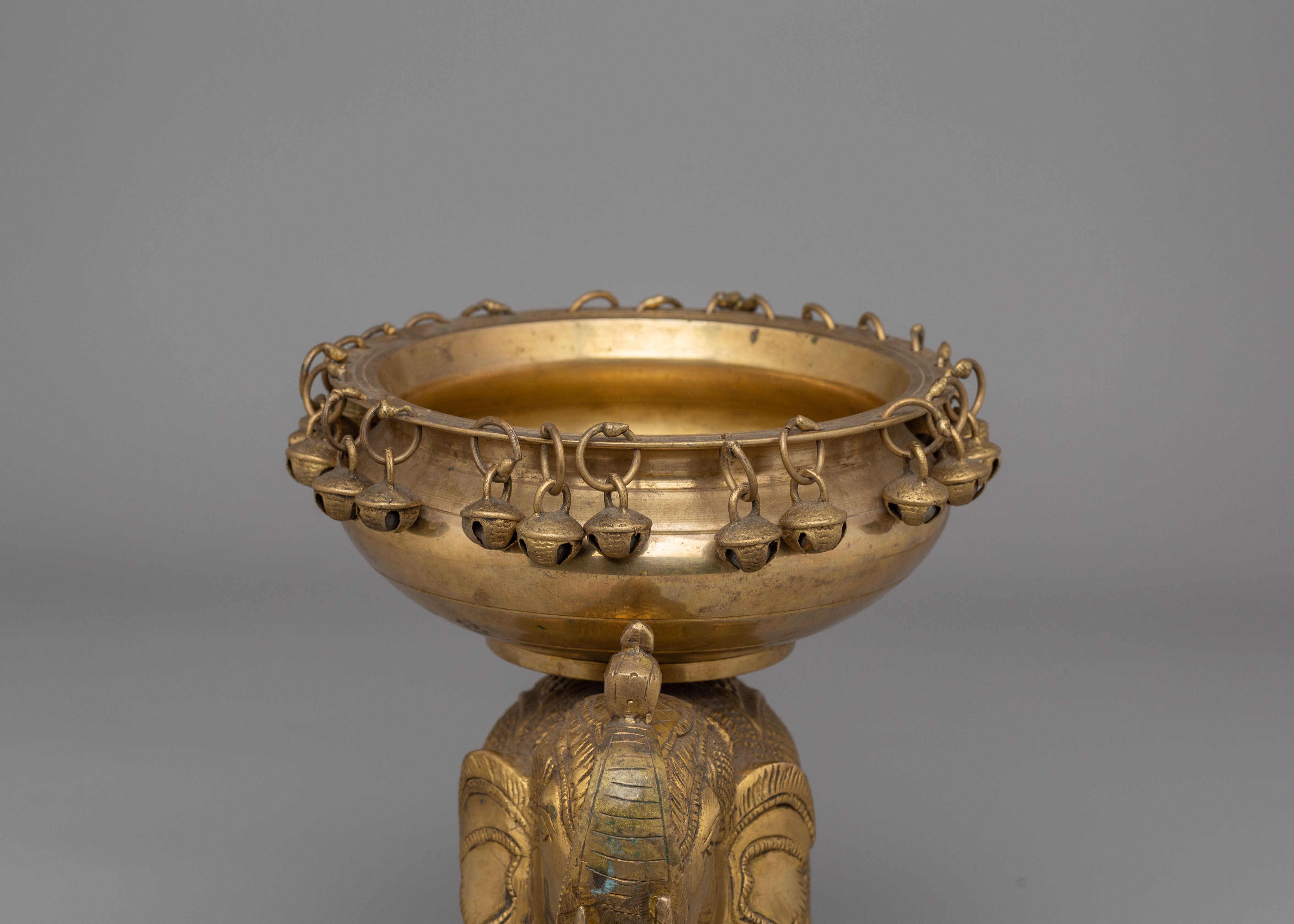 Handmade Urli Bowl | Brass Home Altar Decor