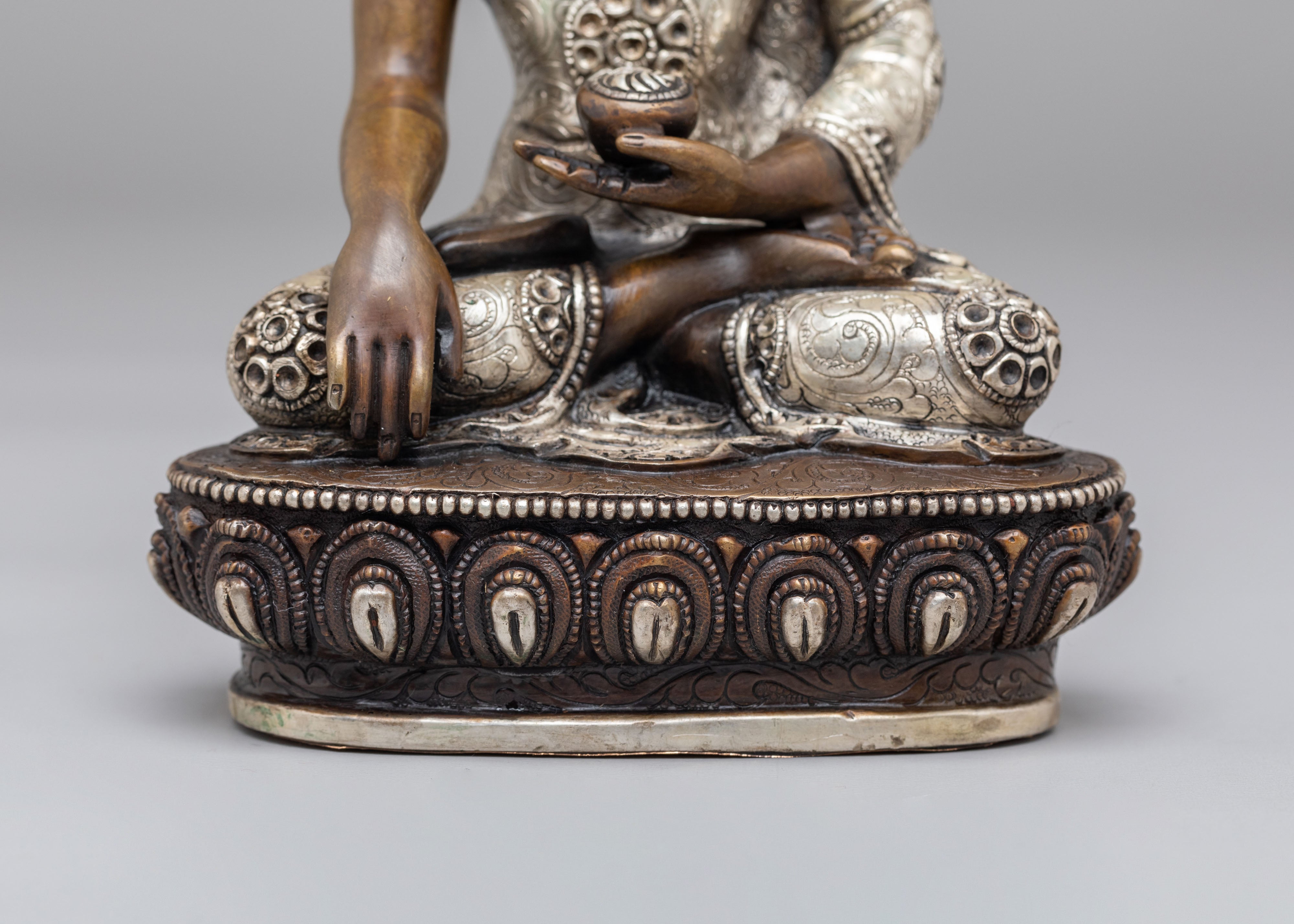 Historic Shakyamuni Buddha Deity Statue | Artwork for Home and Altar Decor