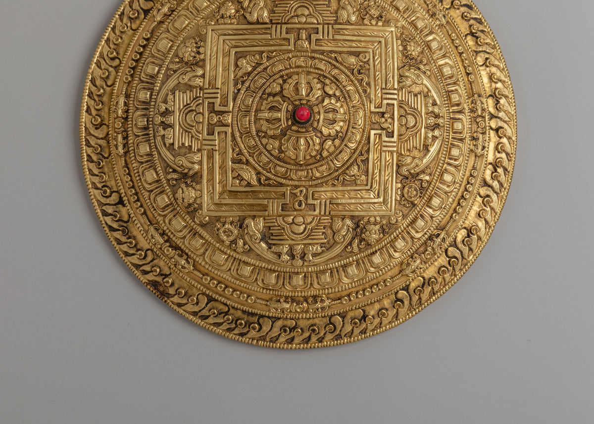 Sacred Bishwo Vajra Wall Hanging | Symbol of Power and Protection