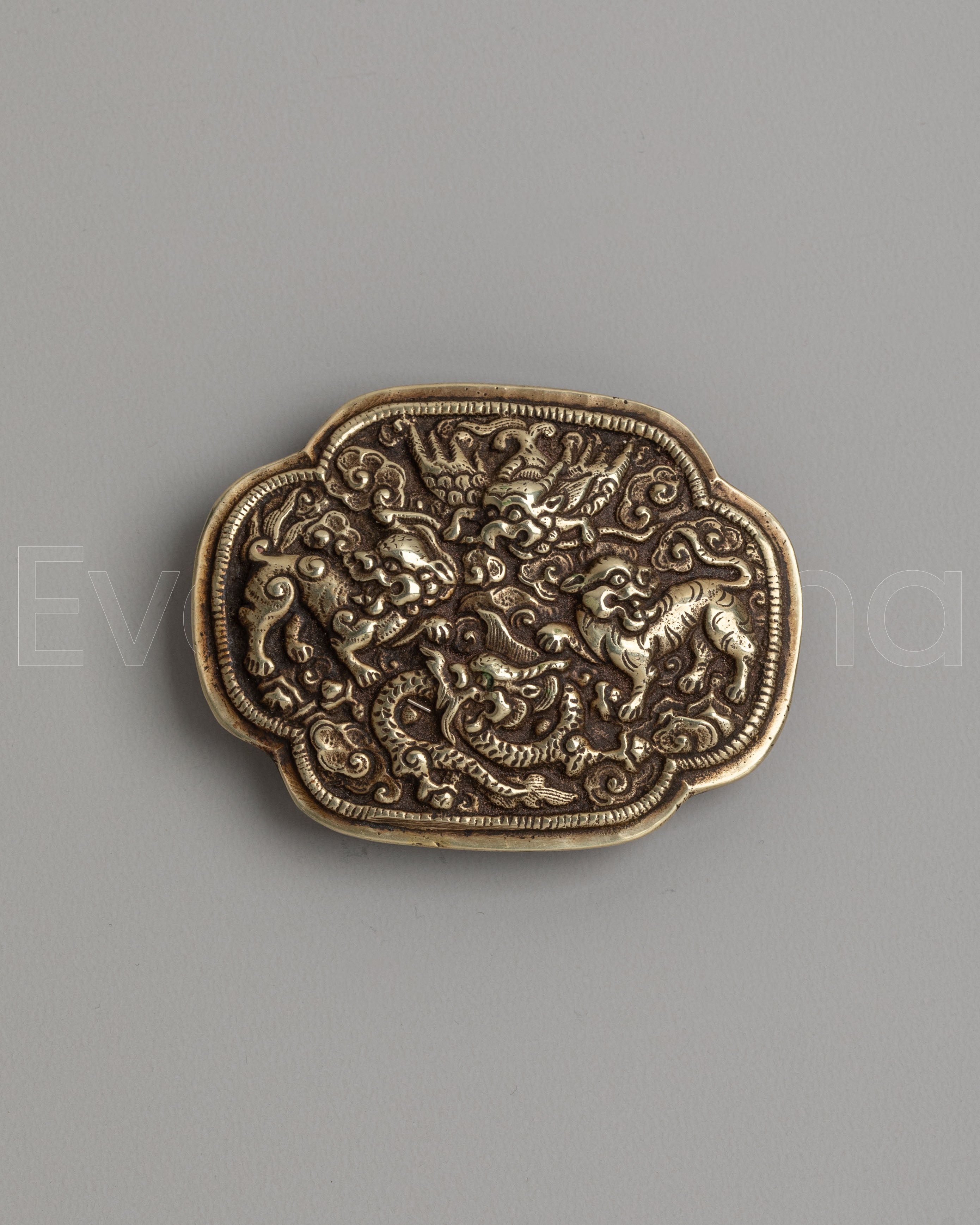 Handcrafted Belt Buckle | Handcrafted Tibetan Artwork