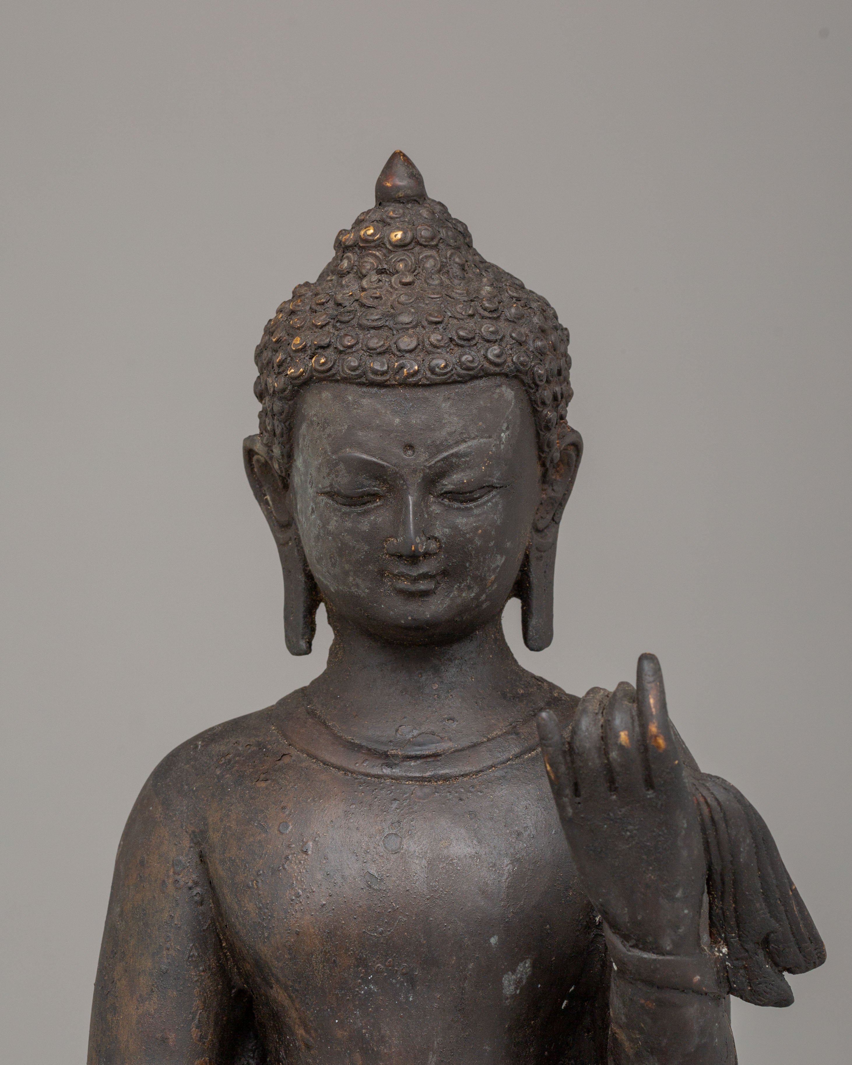 Dipankara Buddha Enlightenment Sculpture | Tibetan Altar Decor