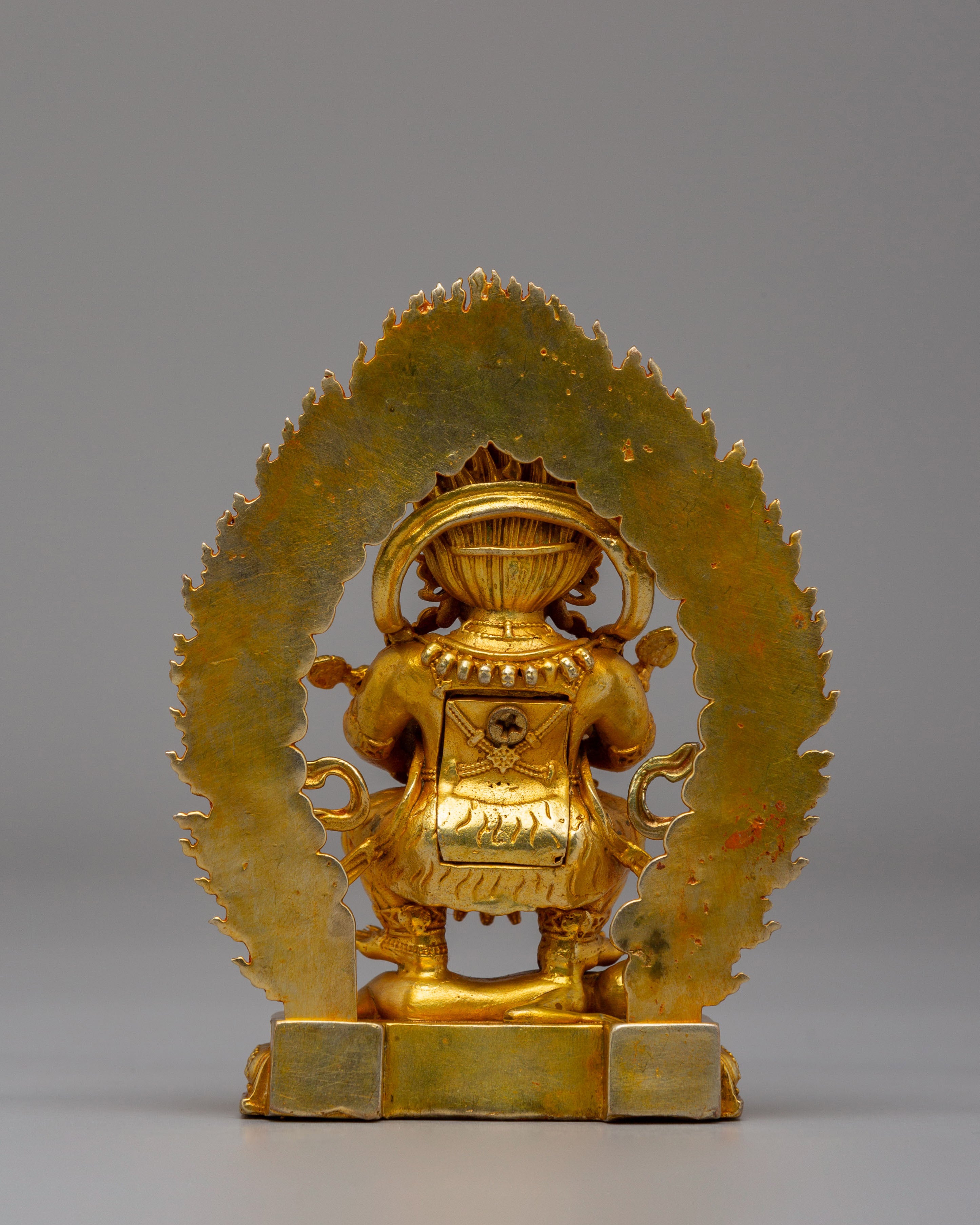 Buddhist Sakya Mahakala Deity Statue | Symbolizing Power & Protection