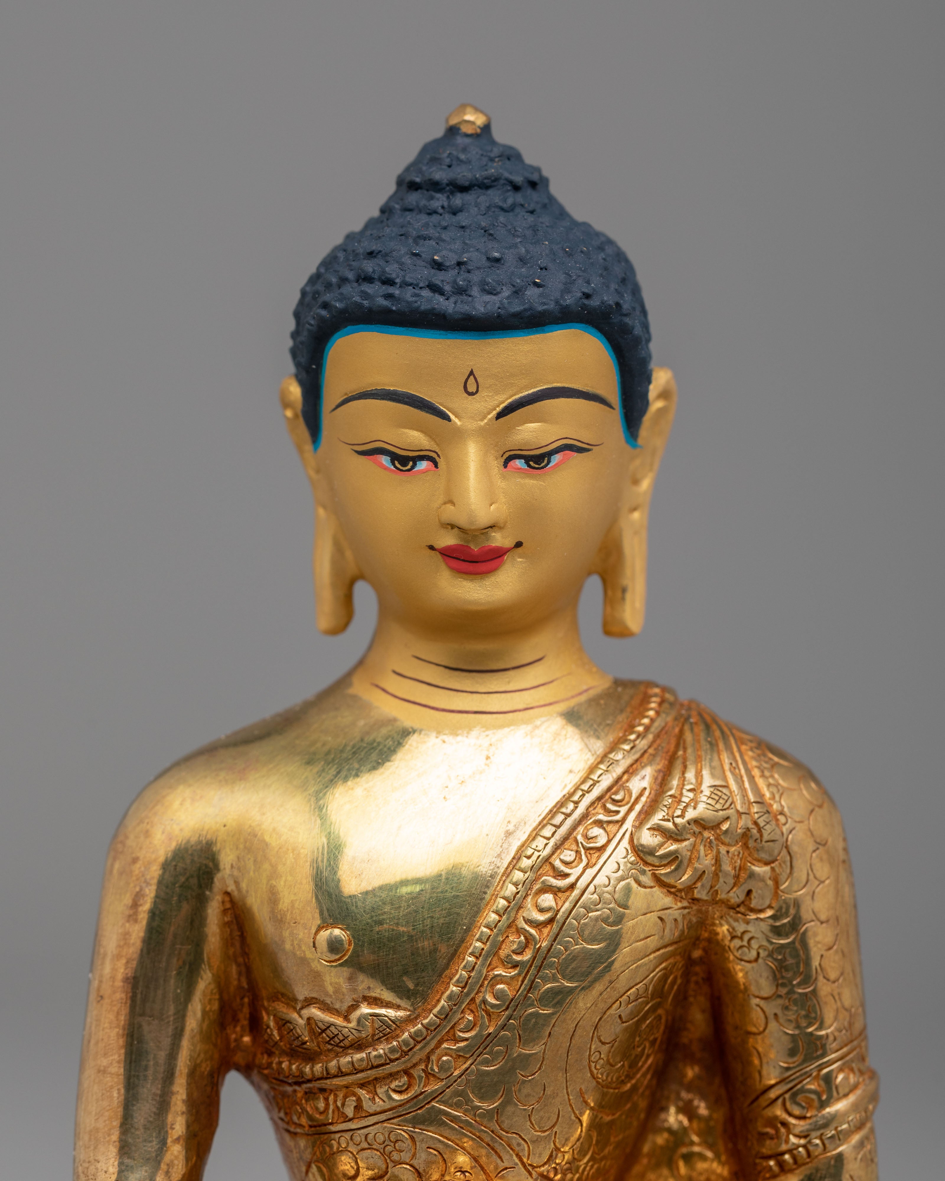 Shakyamuni Buddha Serene Statue | Meditation Altar Decor