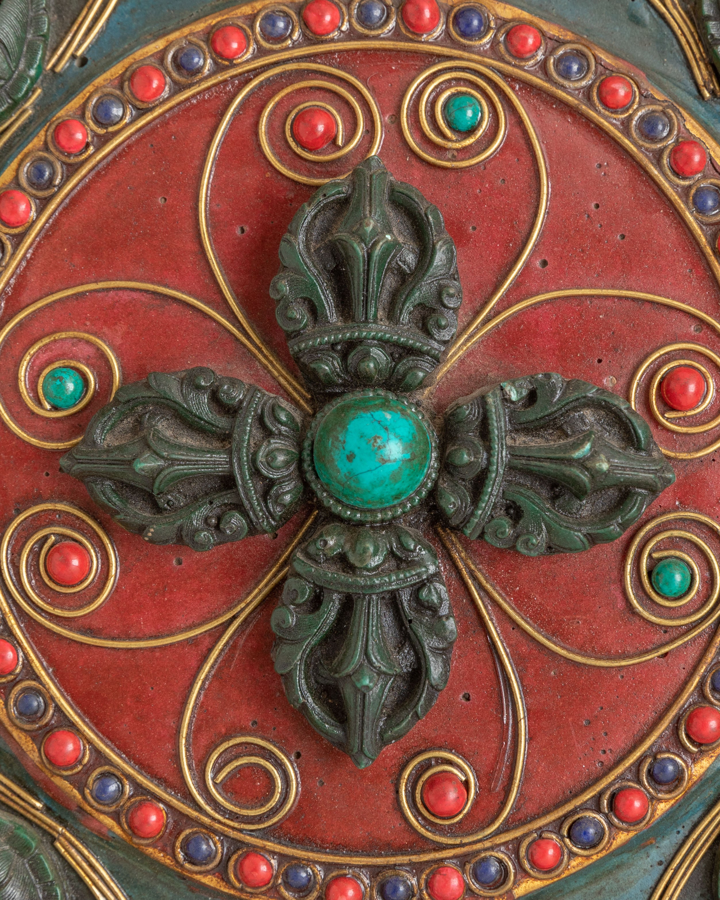 Decorative Tibetan Mandala Wall Decor | Handcrafted Spiritual Home Decor