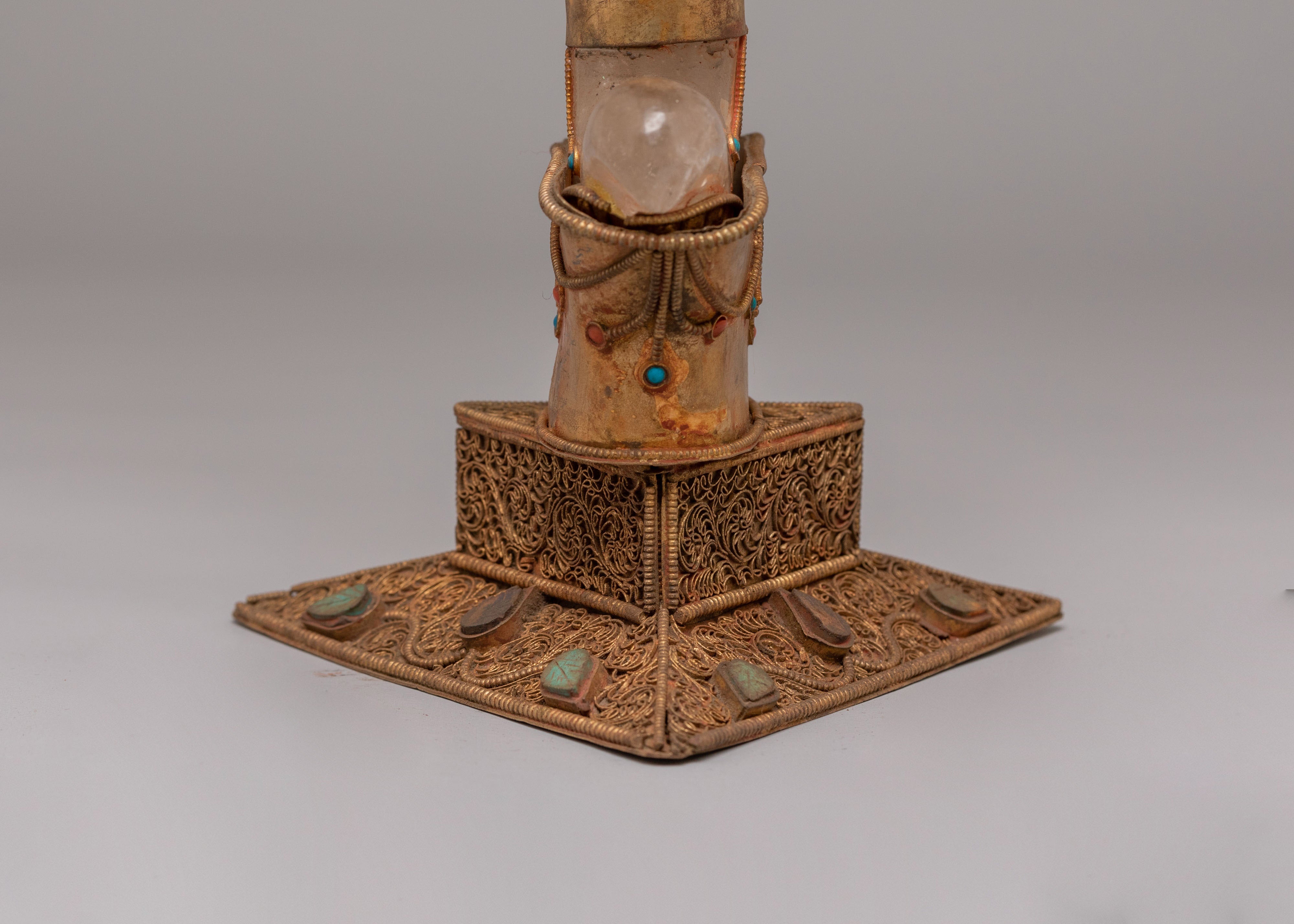 Sacred Buddhist Phurba for Ritual | Traditional Buddhist Ceremonial Dagger