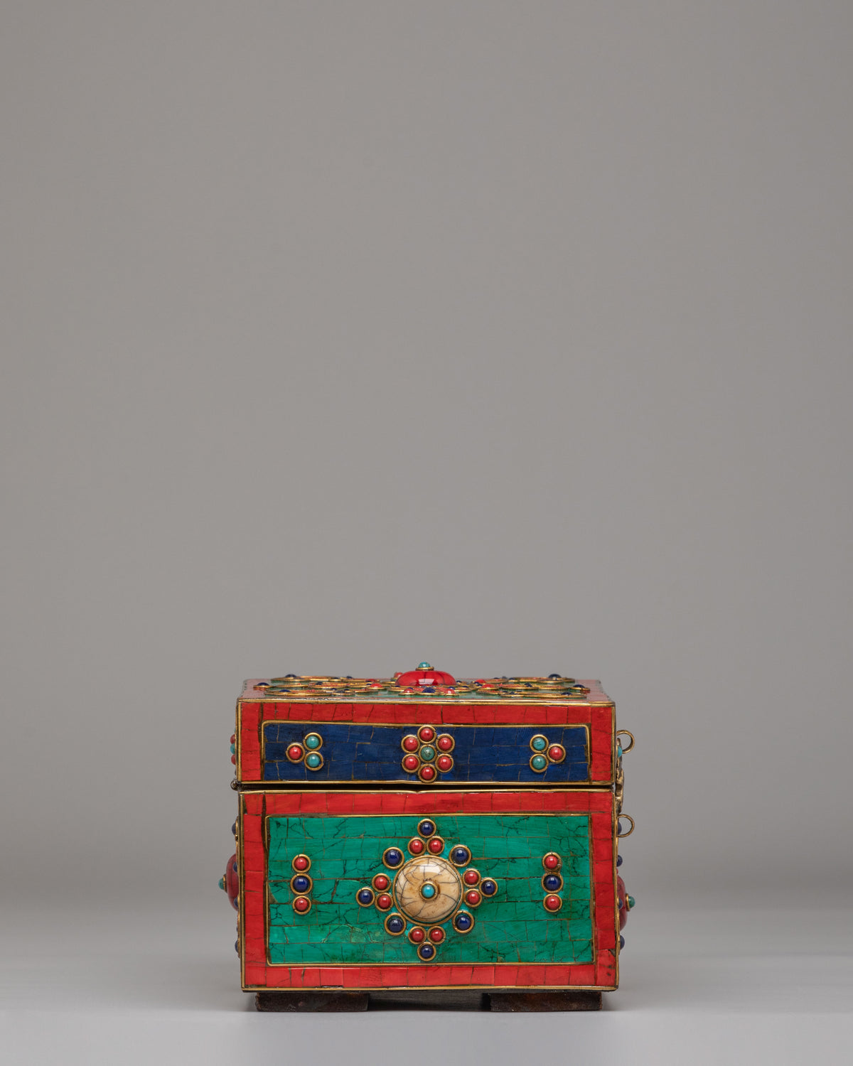 Handcrafted Ornamental Treasure Box | Spiritual Home Decor