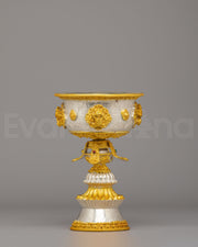 Handcrafted Offering Butter Lamp