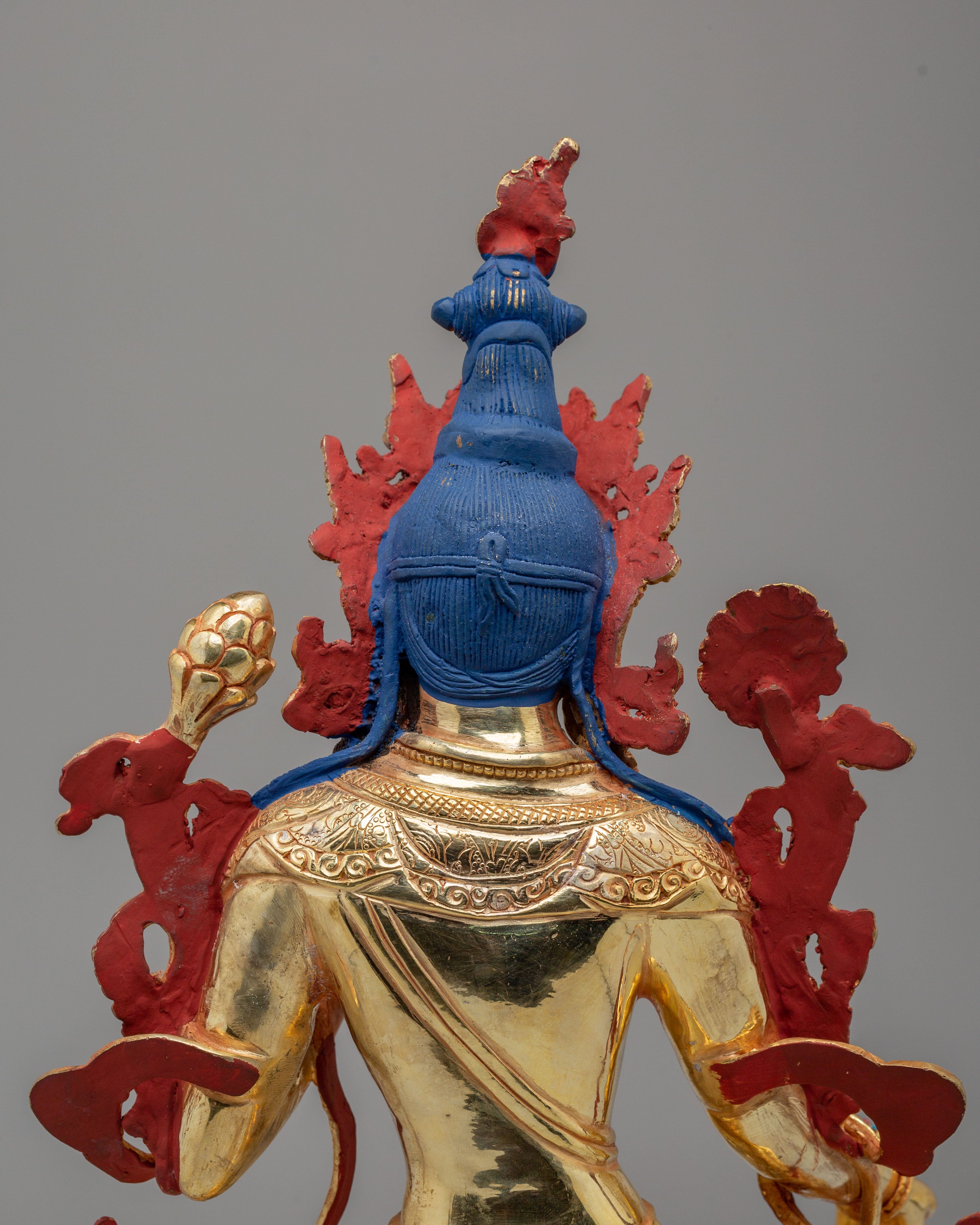 White Tara Goddess of Longevity Statue | Divine Feminine Wisdom Art