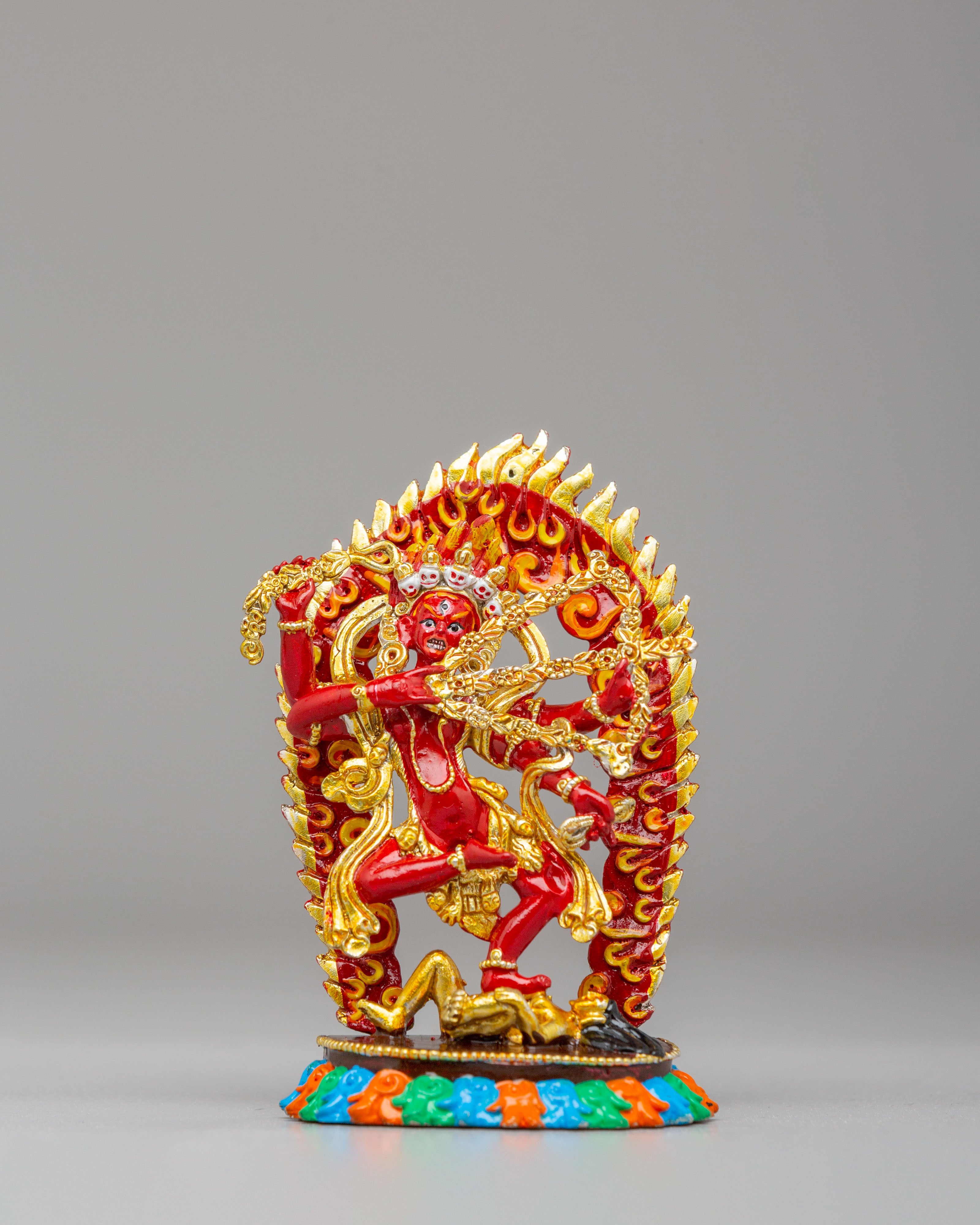 Handcrafted Dakini Statue Set | Tibetan Tantric Deity Figurines