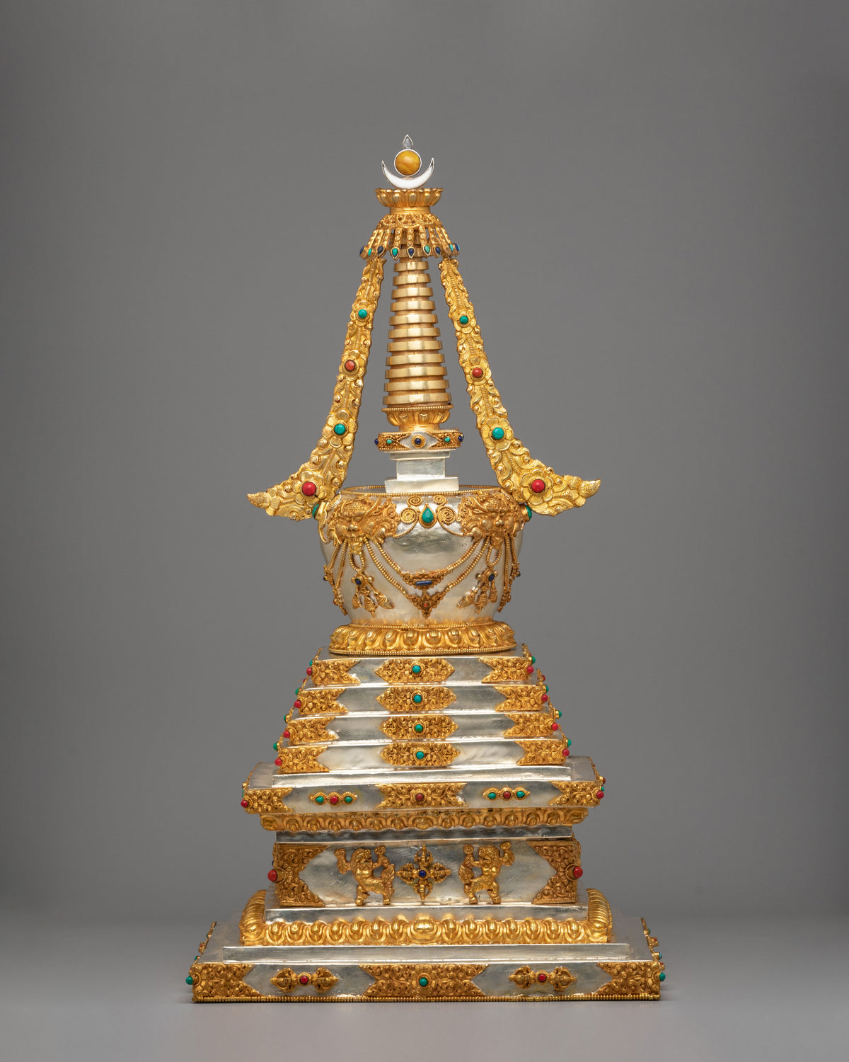 Tibetan Enlightenment Jangchub Stupa | Symbolizing Spiritual Awakening