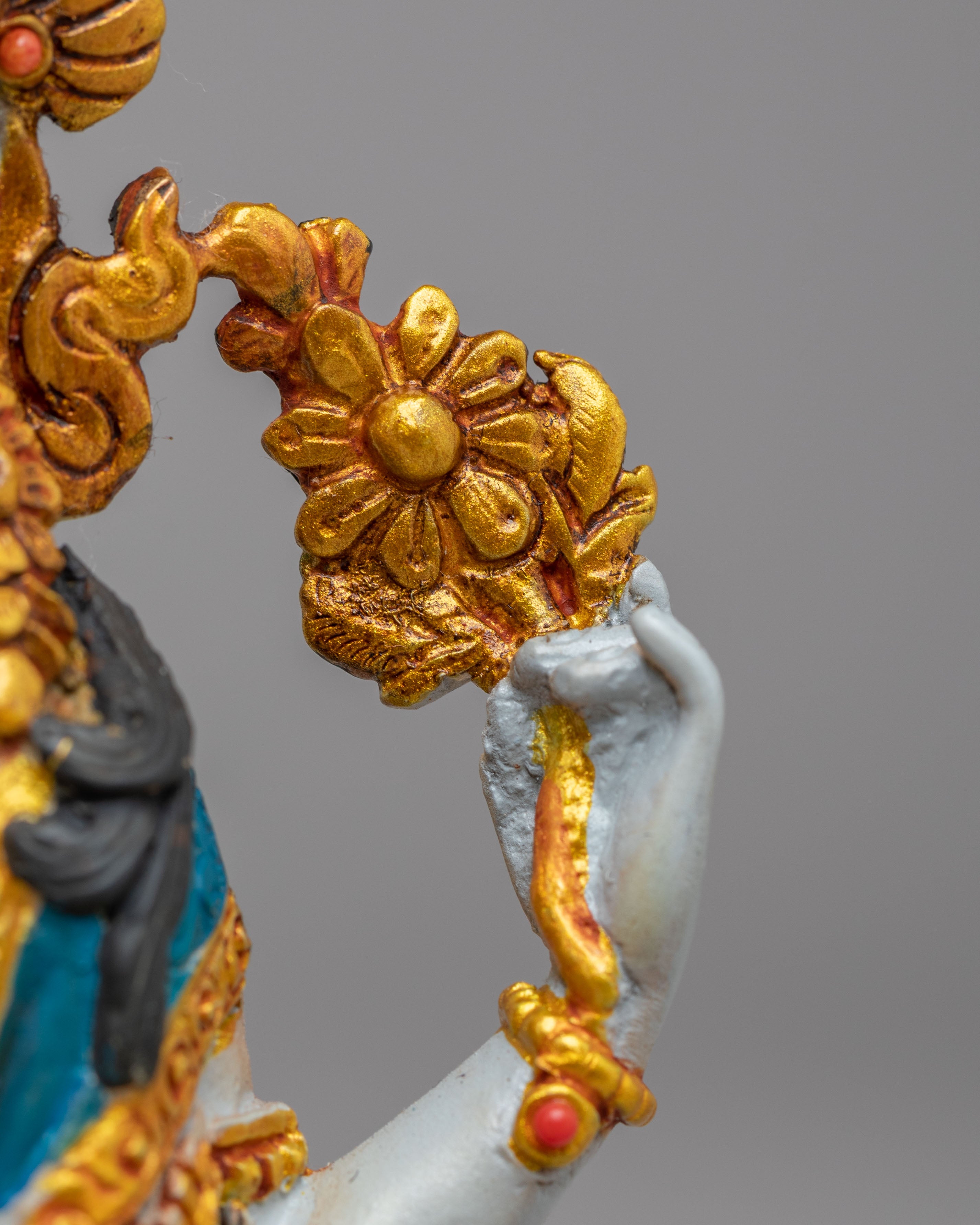 Sacred Chenrezig Meditation Statue | Tibetan Bodhisattva of Compassion