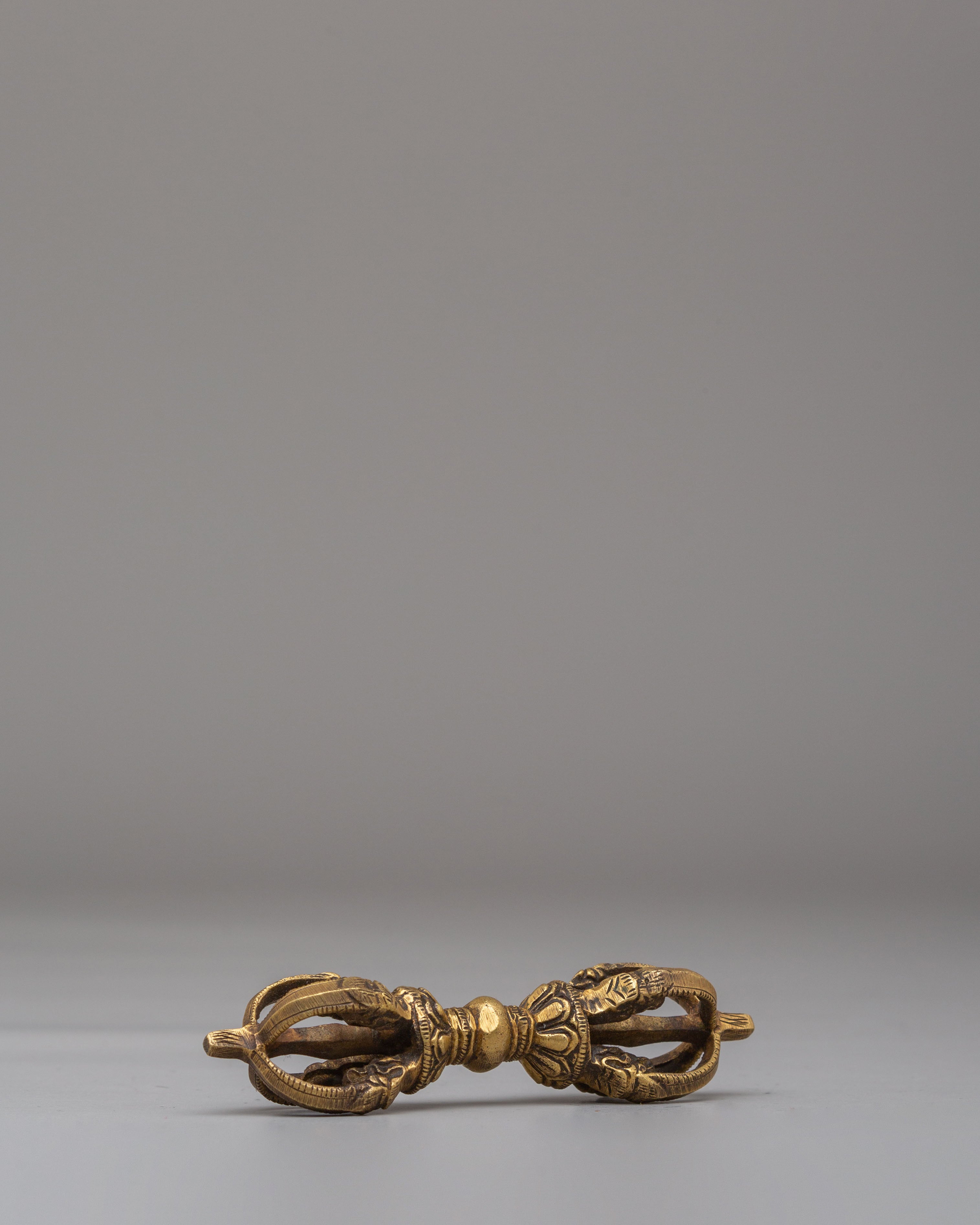 Tibetan Buddhism Vajra and Bell Set | Bronze Ritual Tools