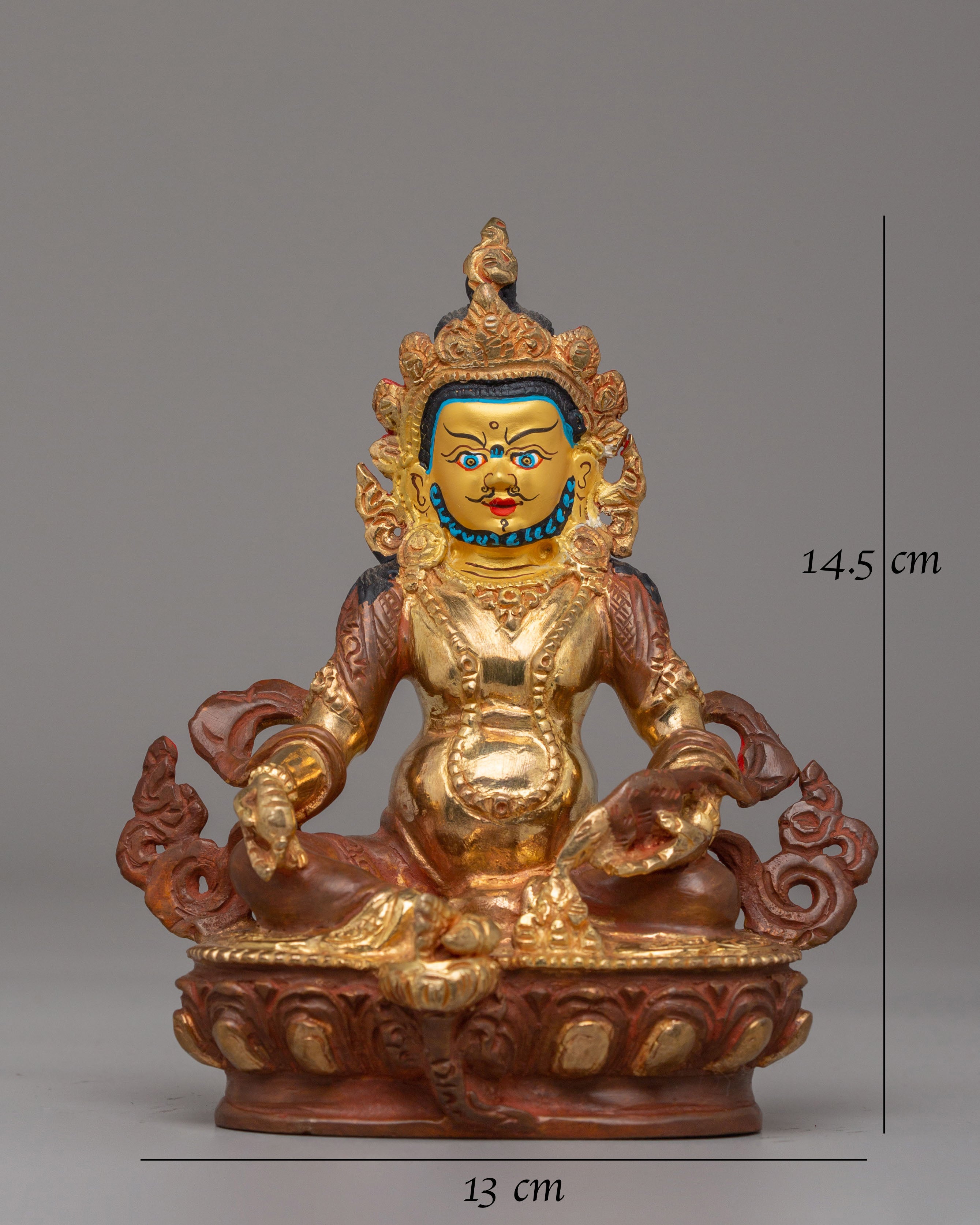 Dzambhala Statue For Spiritual Prosperity | Perfect Altar Decor