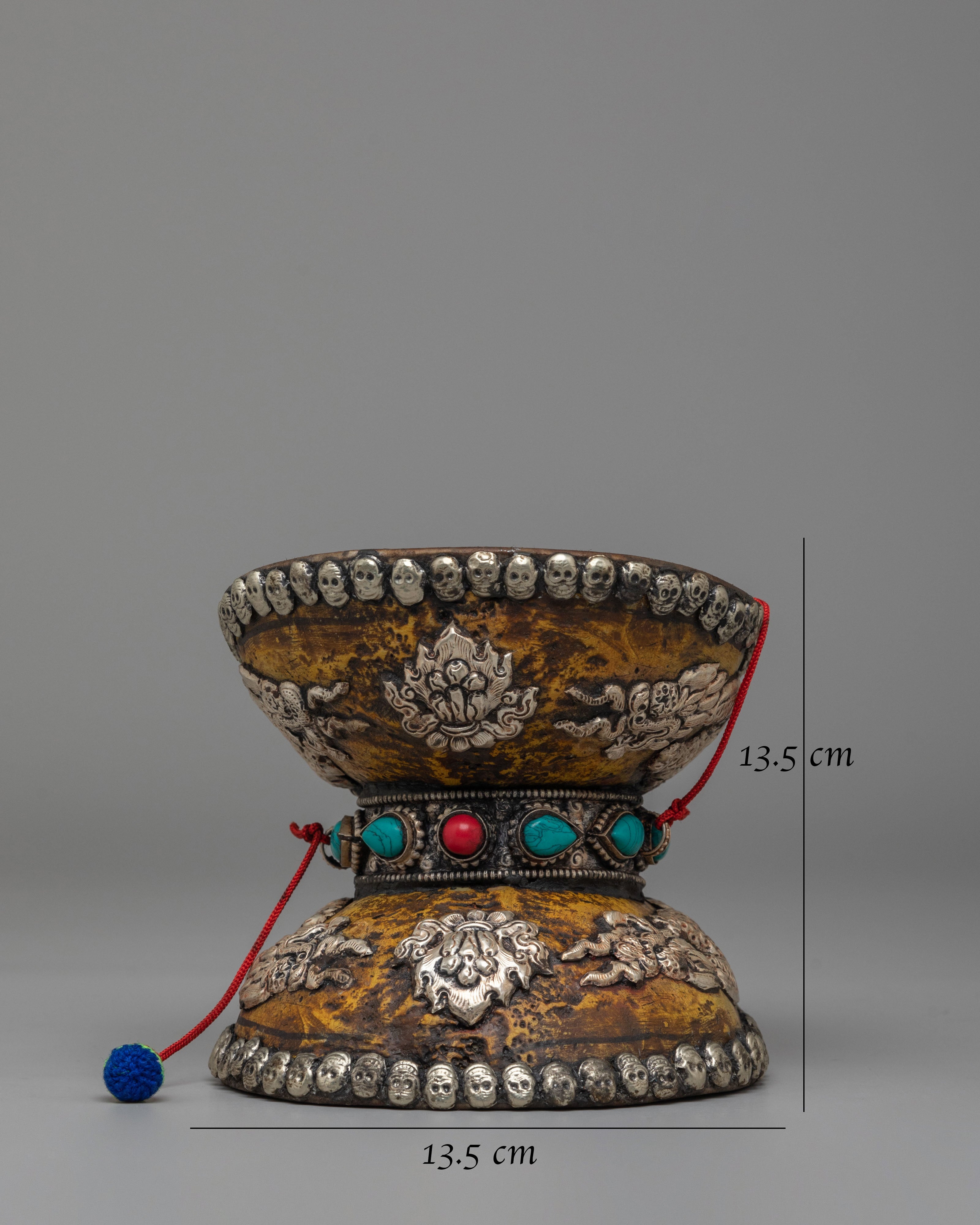 Traditional Ritual Damaru | Handcrafted Damaru for Prayer and Ceremonies