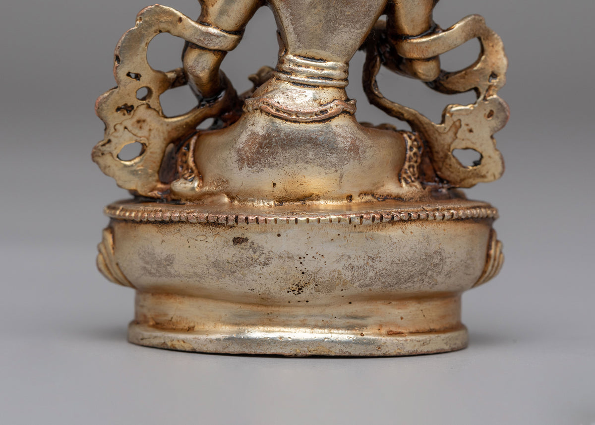 Vajrasattva Buddha of Purification Statue | Spiritual Tibetan Artwork