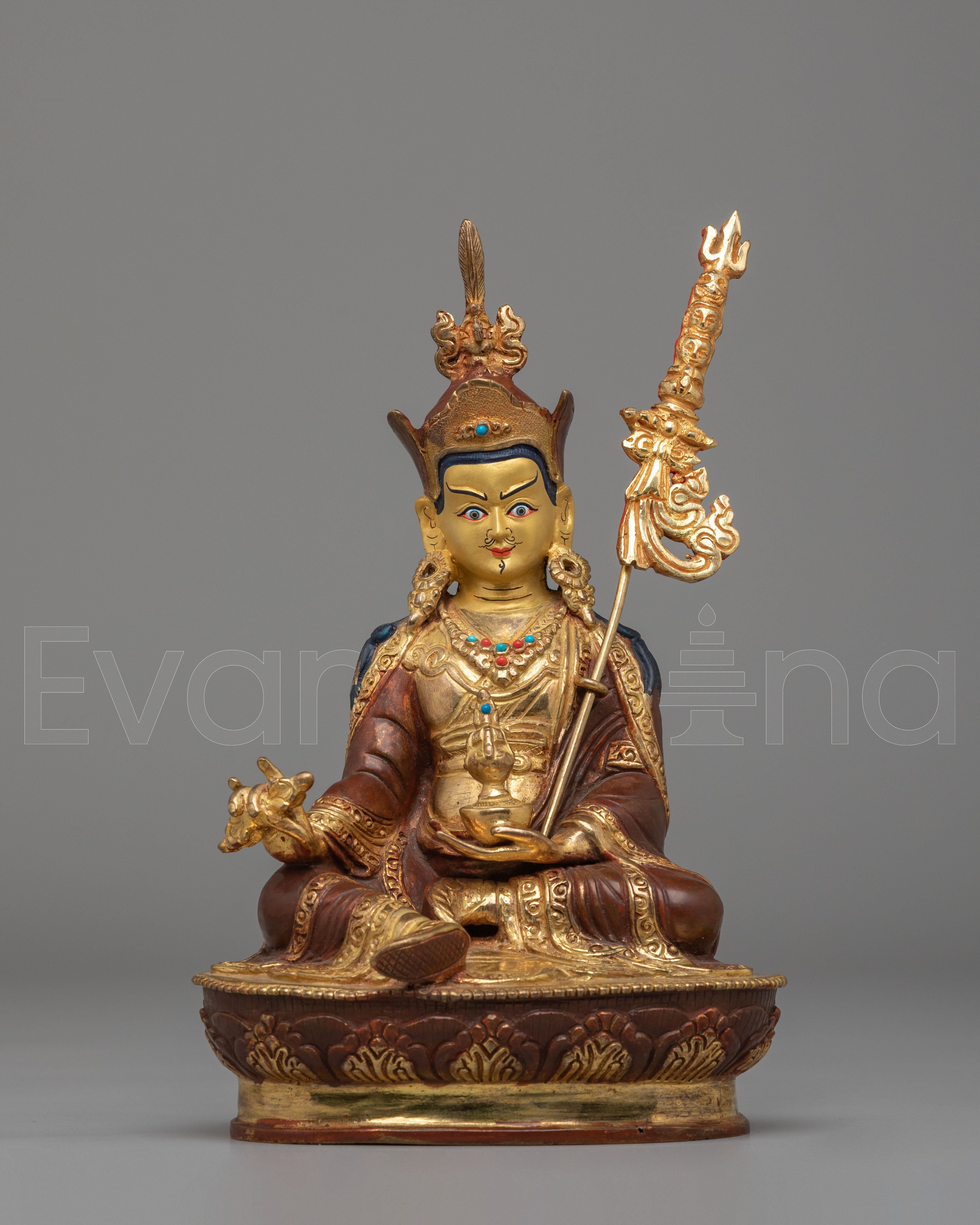 Buddhist Guru Rinpoche Statue 