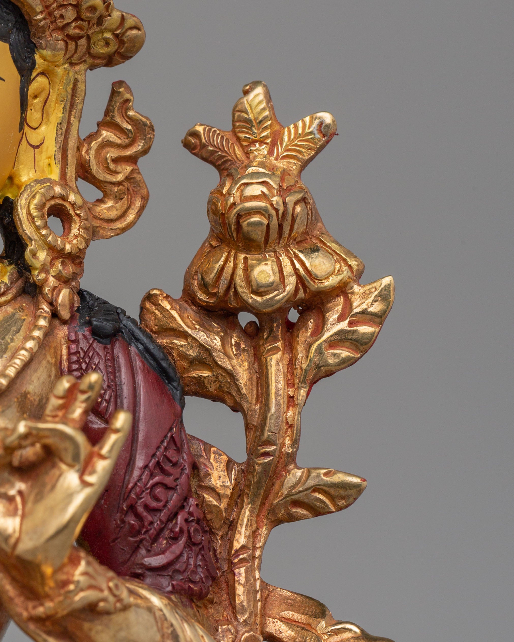 Sacred Traditional Green Tara Statue | Tibetan Buddhist Deity