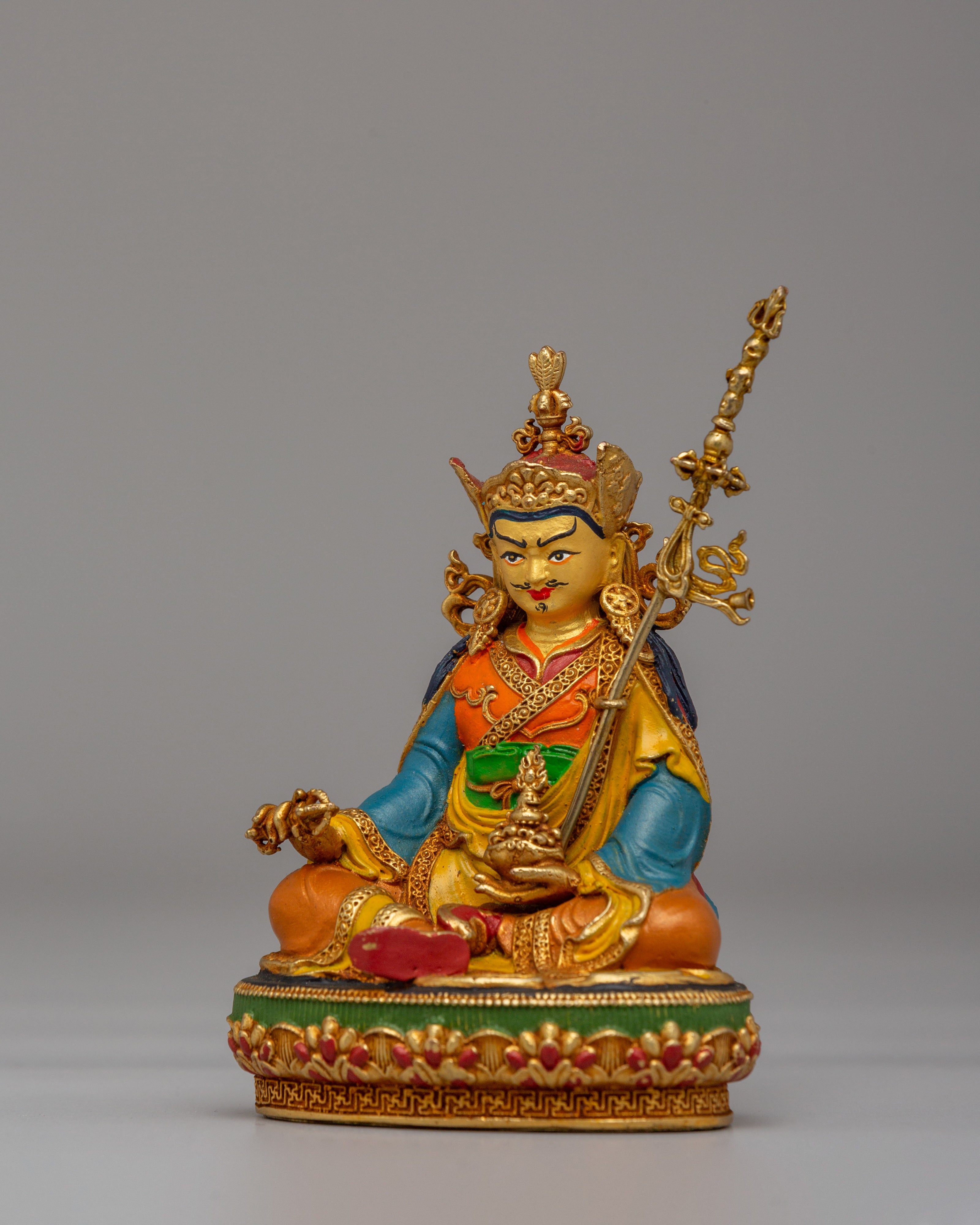 Lotus Born Padmasambhava Statue | Sacred Representation of Spiritual Enlightenment