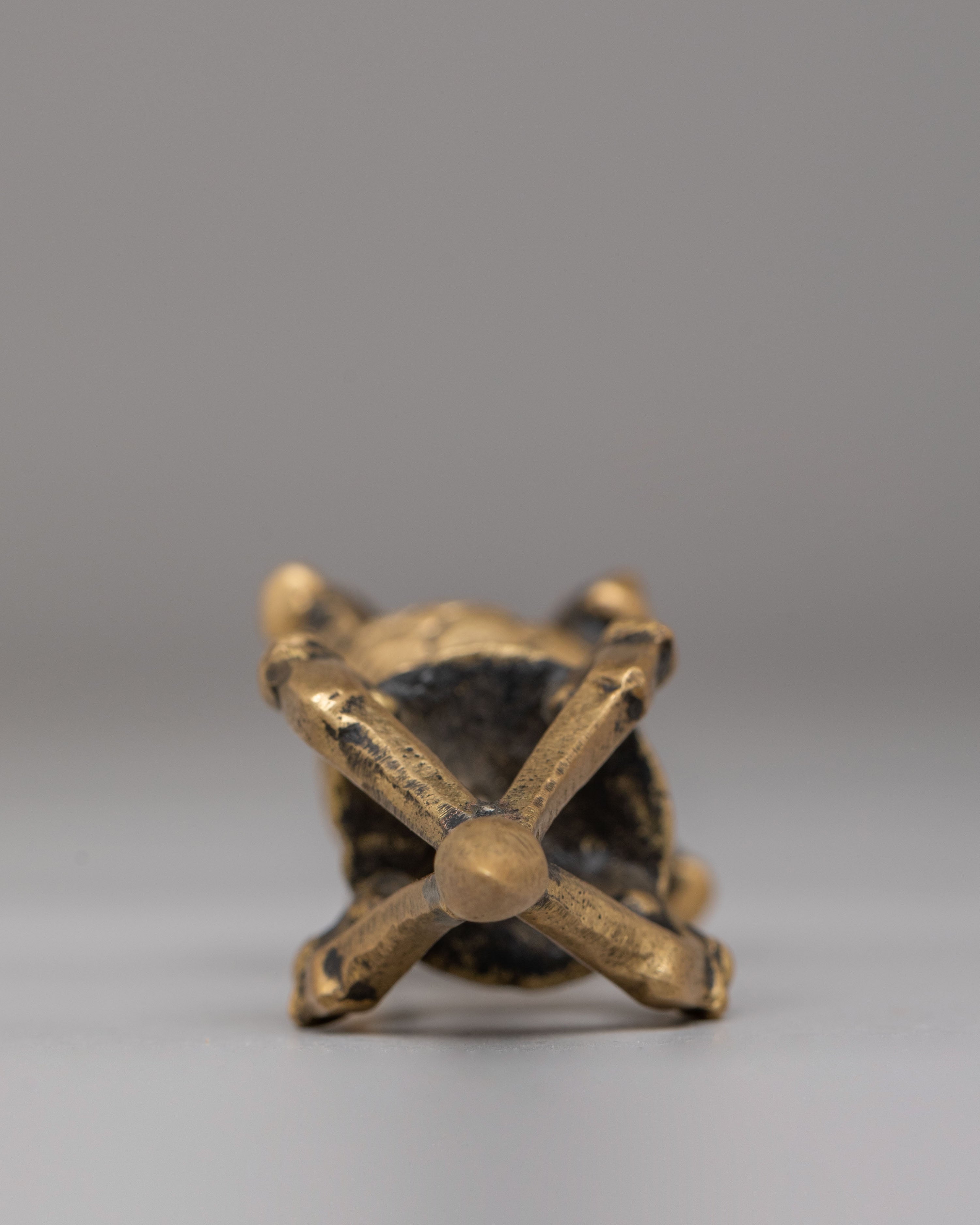 Handmade Vajra for Rituals | Brass Ritual Tool