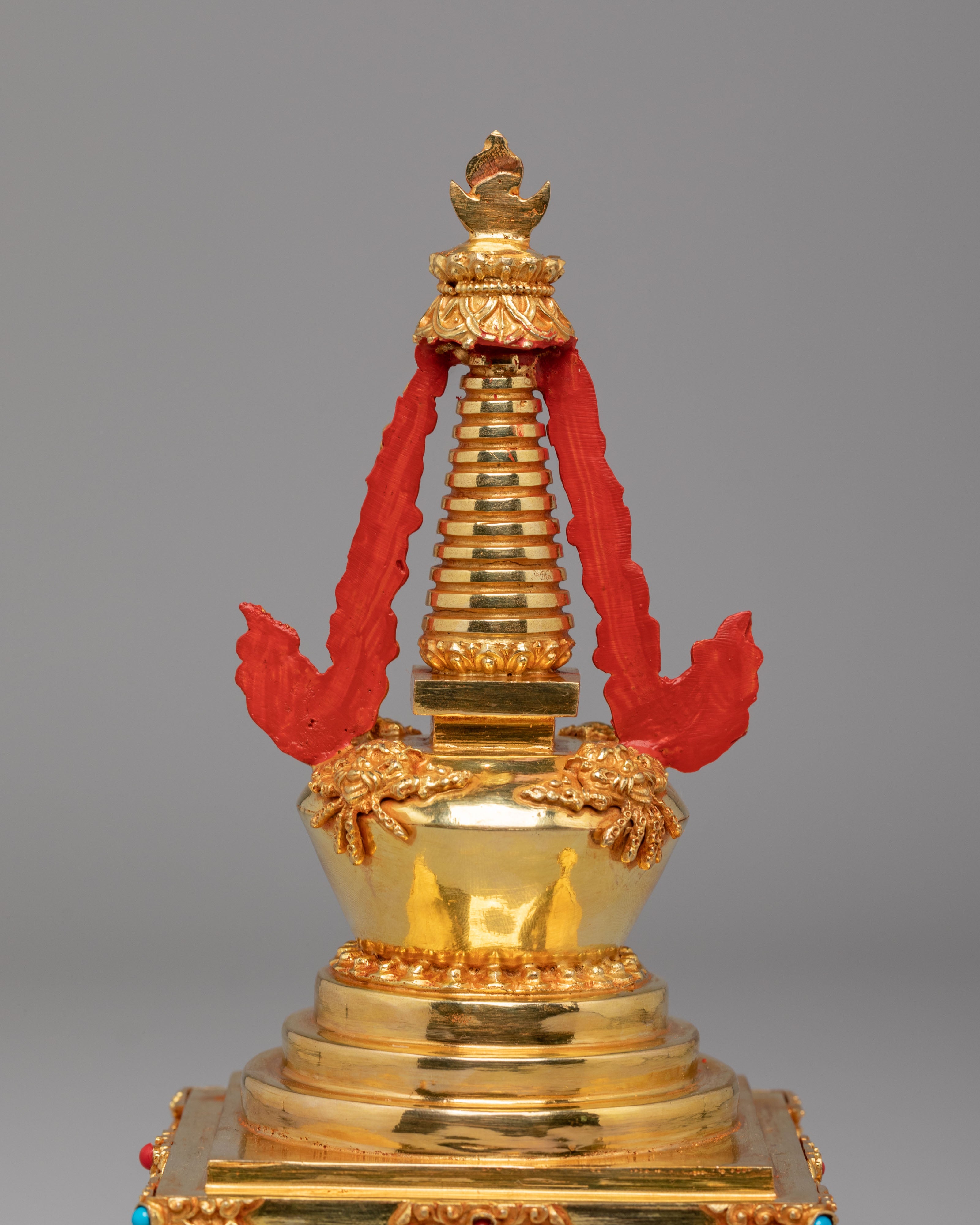 Handmade Stupa of Complete Victory | Symbol of Enlightenment