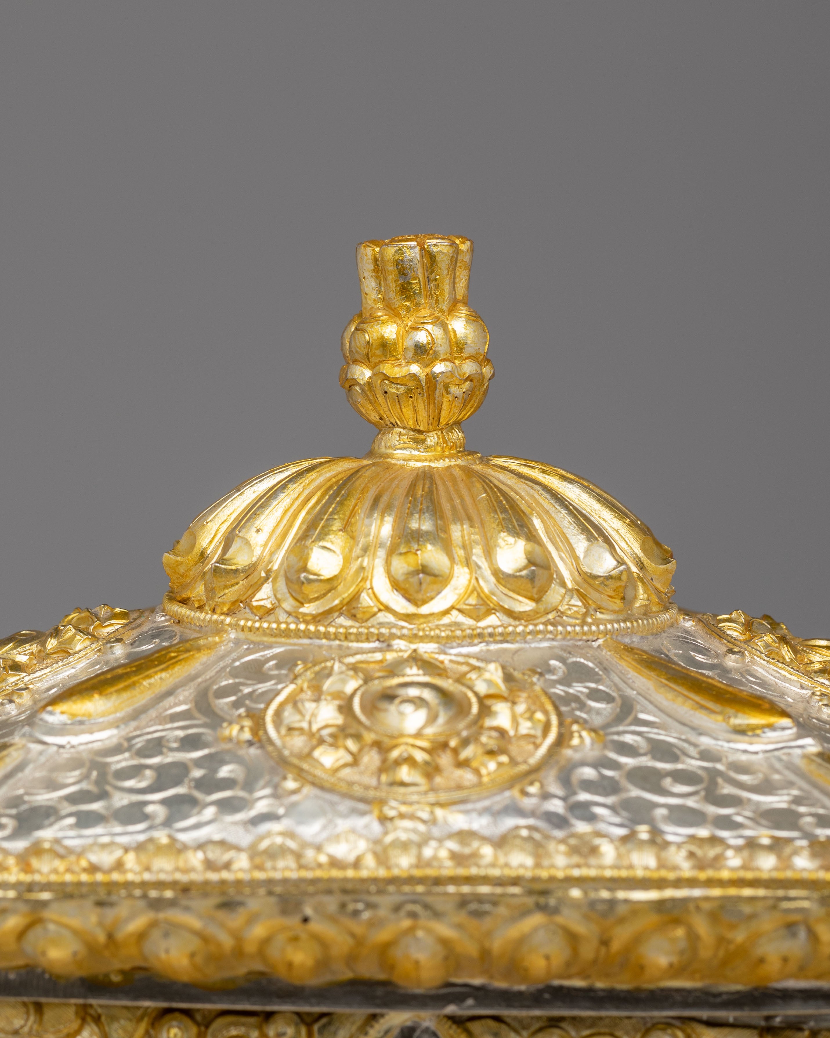 Handmade Tibetan Box | Traditional Treasure Box for Sacred Items