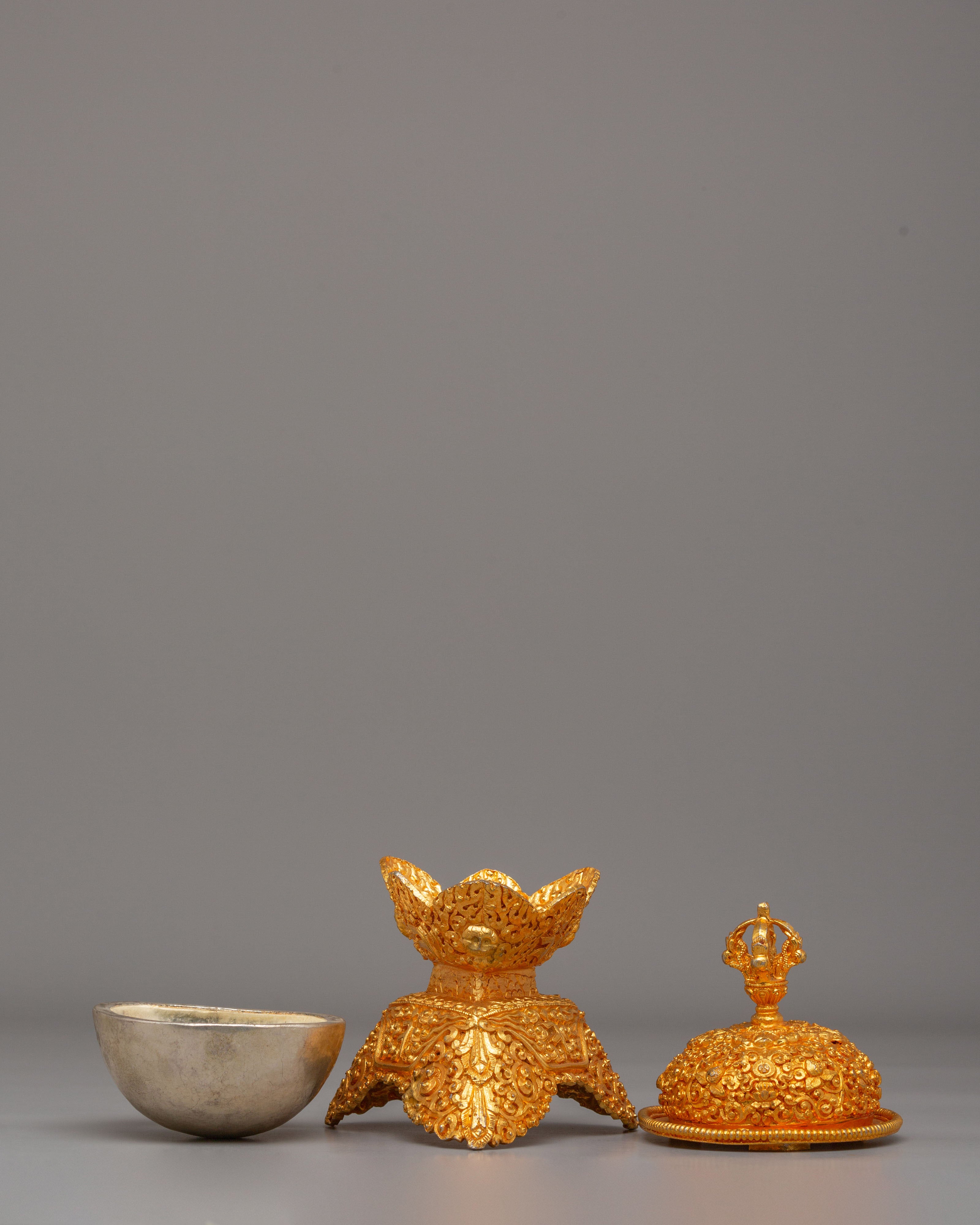Spiritual Kapala for Ritual | Handcrafted Tibetan Skull Cup