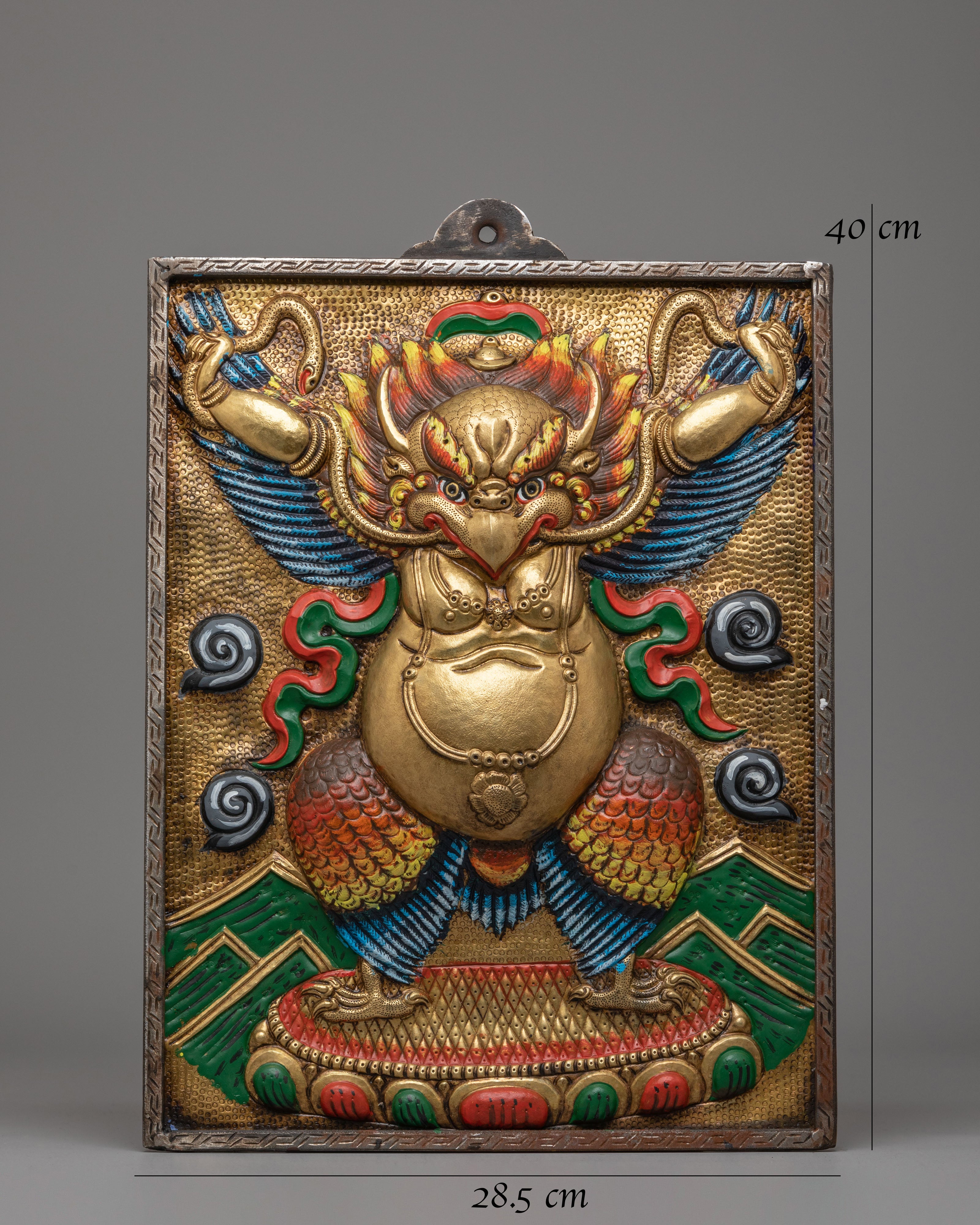 Buddhist Garuda Protector Wall Hanging | A Sacred Symbol of Power and Protection