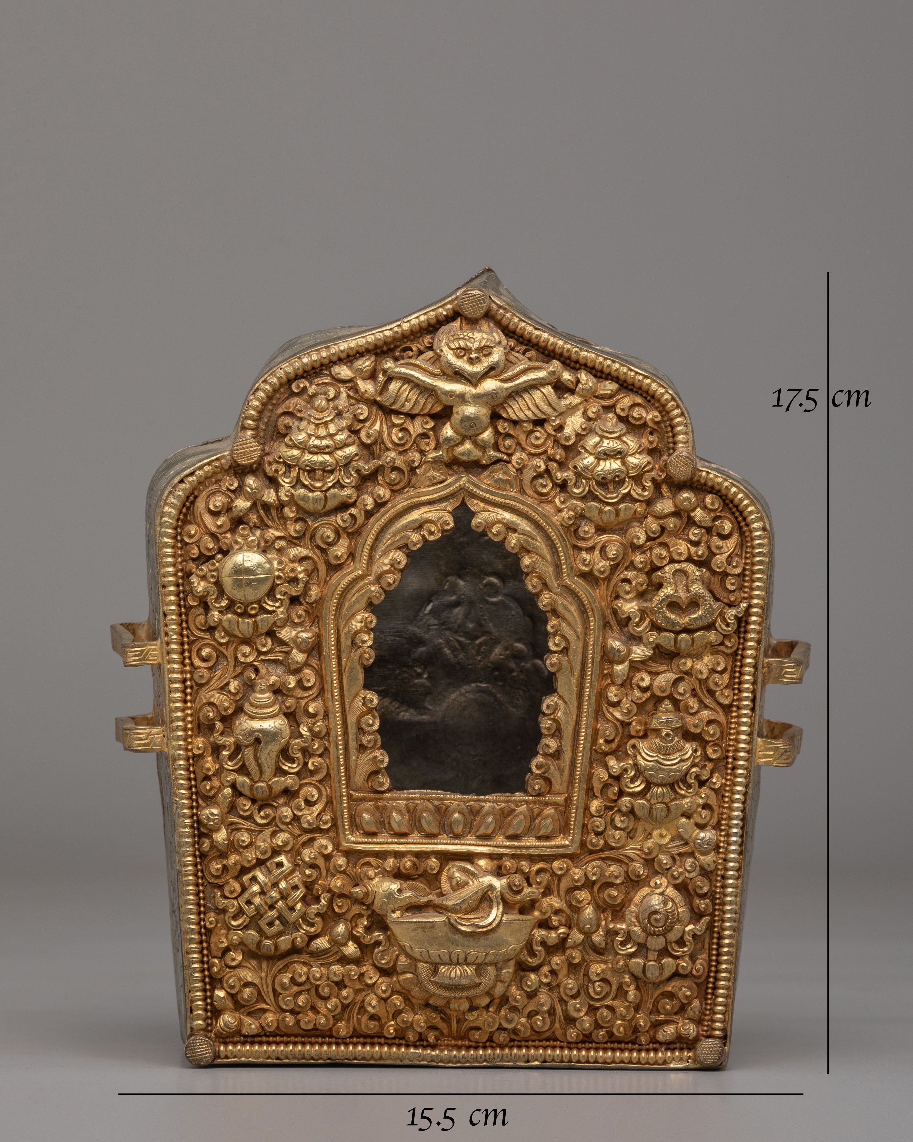Traditional Ritual Ghau Box | Sacred Offering Container