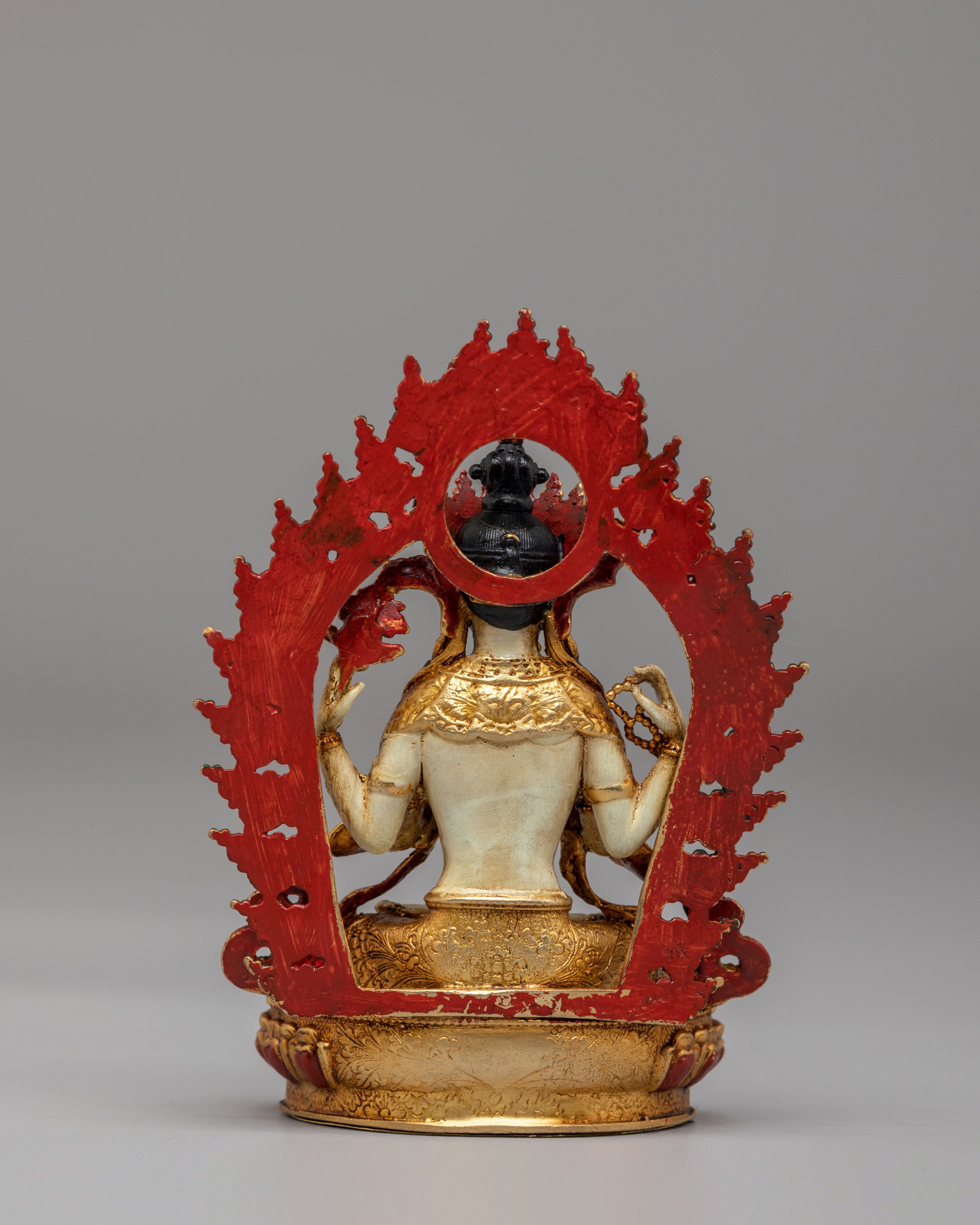 Himalayan Chenrezig Altar Statue | Buddhist Altar Decor