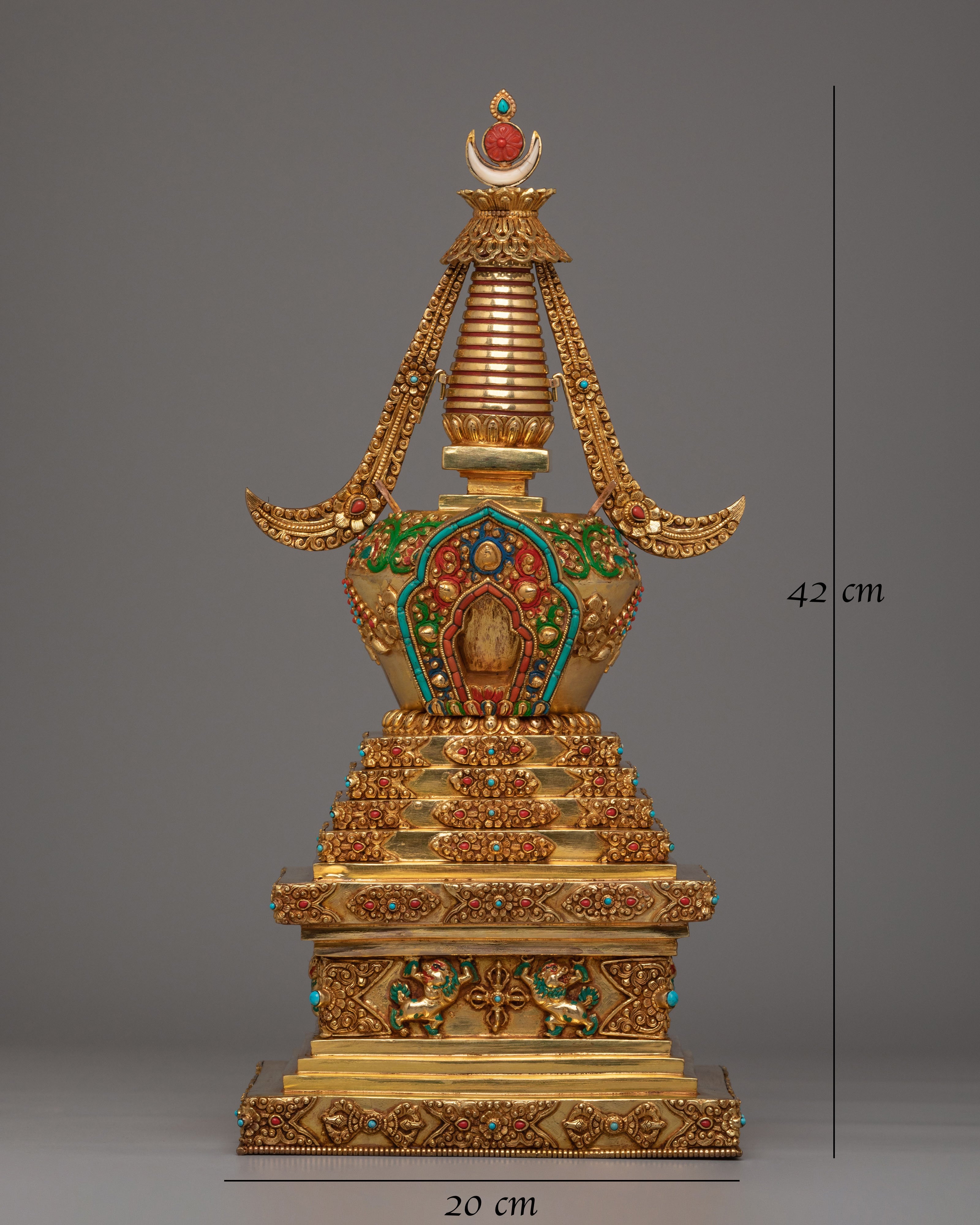 Traditional Enlightenment Stupa | A Sacred Symbol of Wisdom