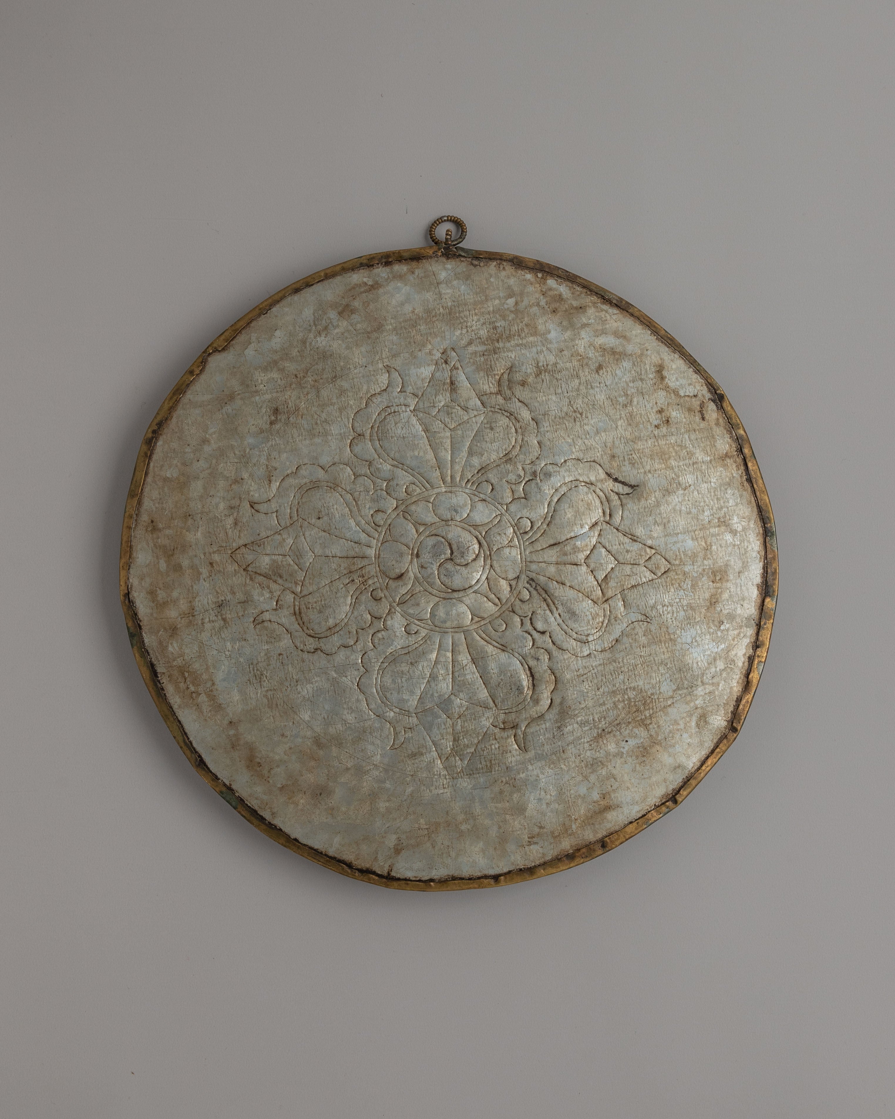 Sacred Kalachakra Wall Hanging | Tibetan Buddhist Art
