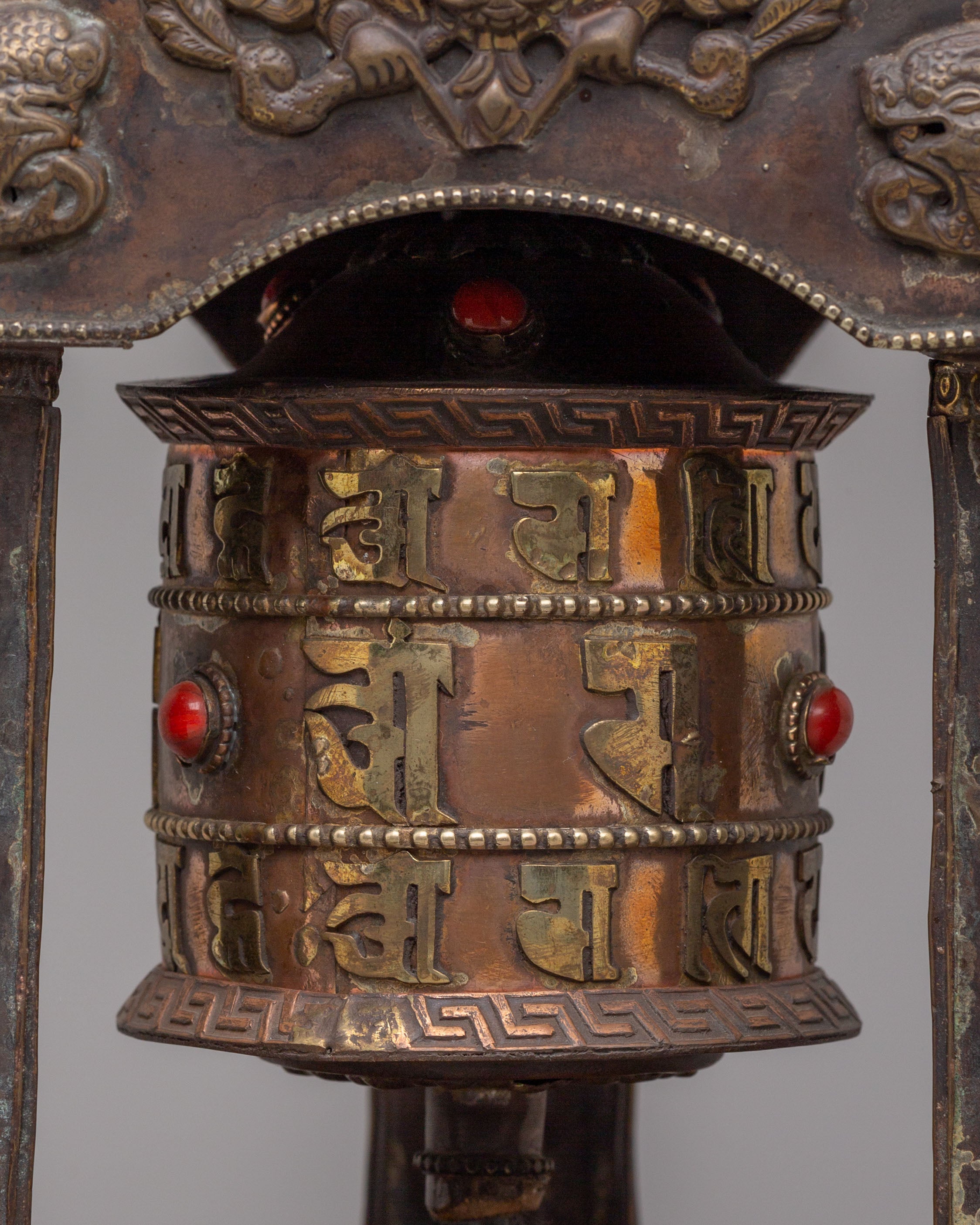 Buddhist Tibetan Prayer Wheel | Handcrafted Spiritual Art