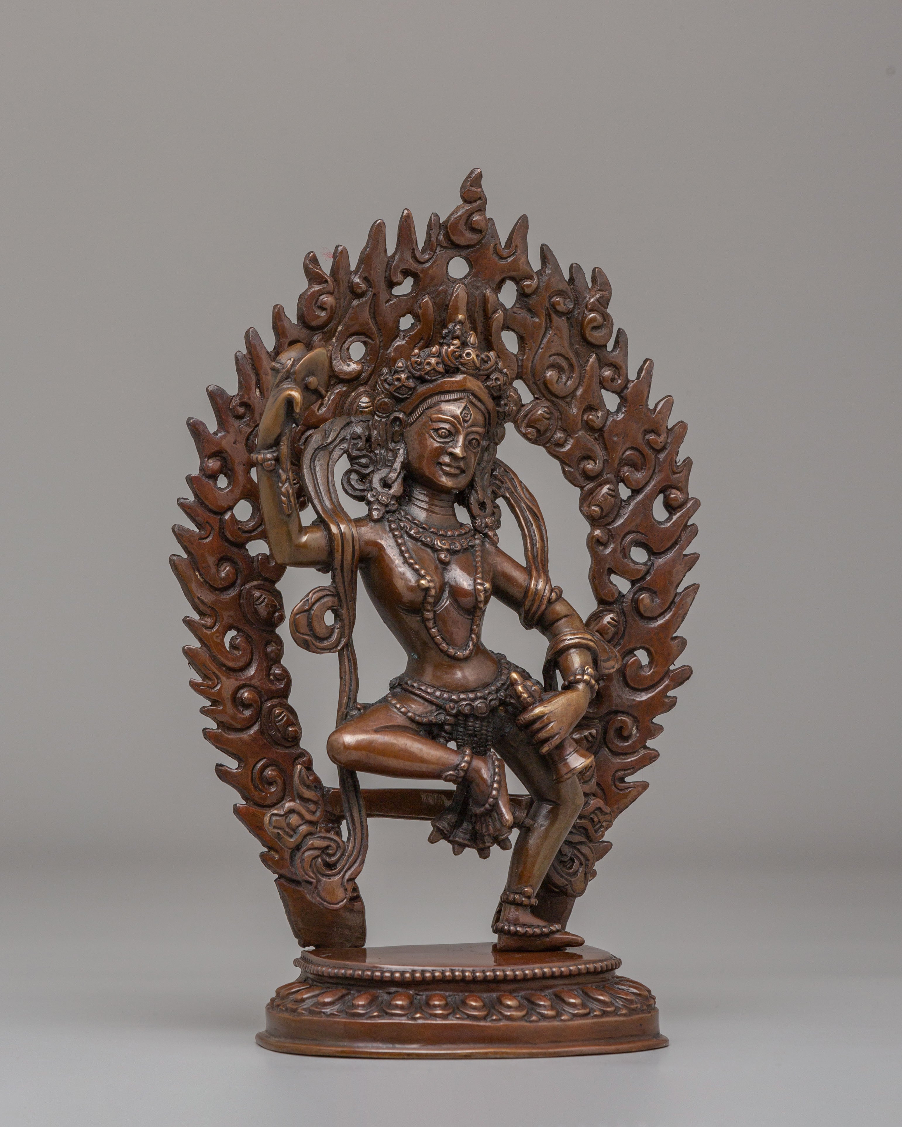 Himalayan Machig Labdron Statue | Tibetan Chod Practice Sculpture