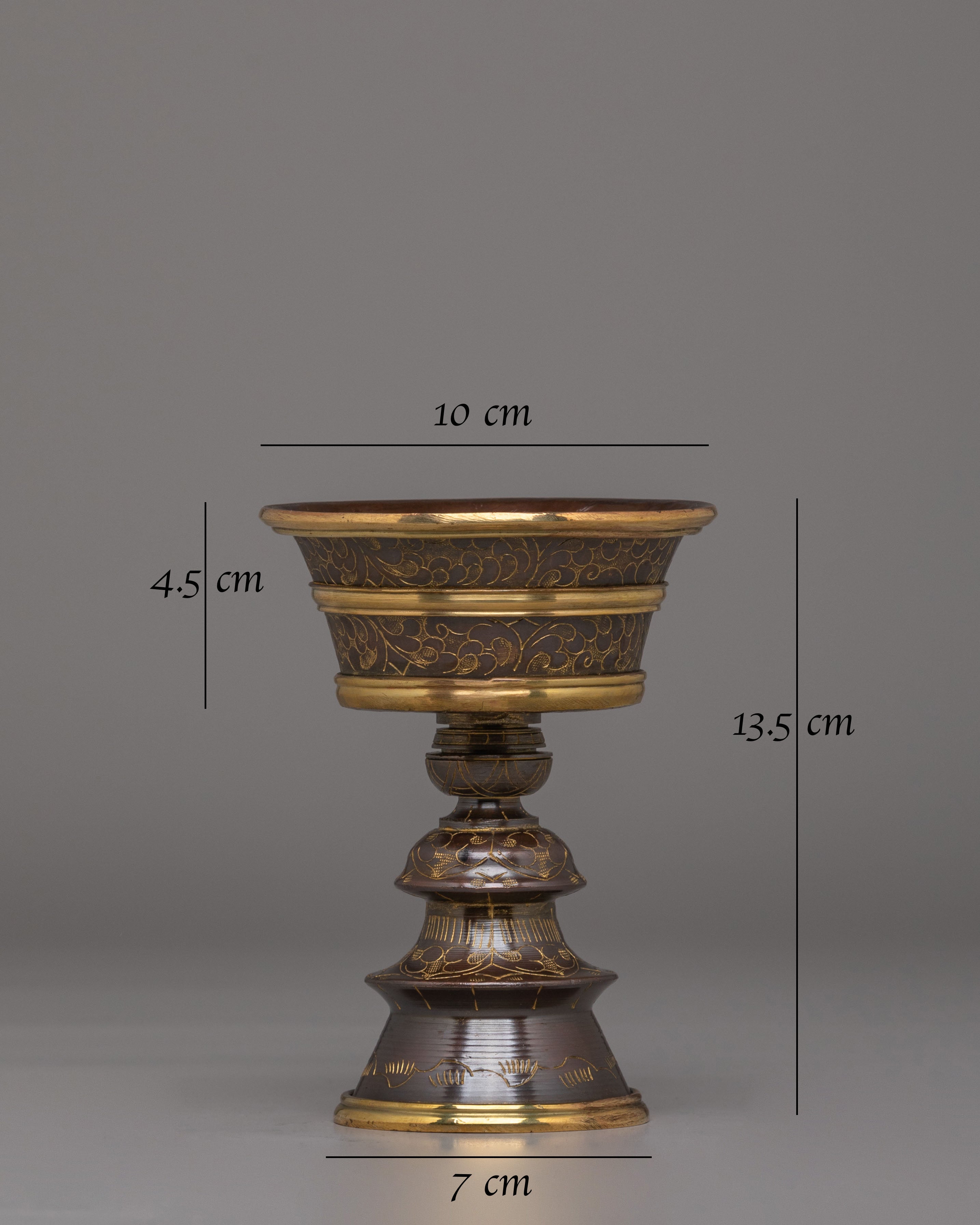 Tibetan Prayer Butter Lamp | Offering Light for Spiritual Practice