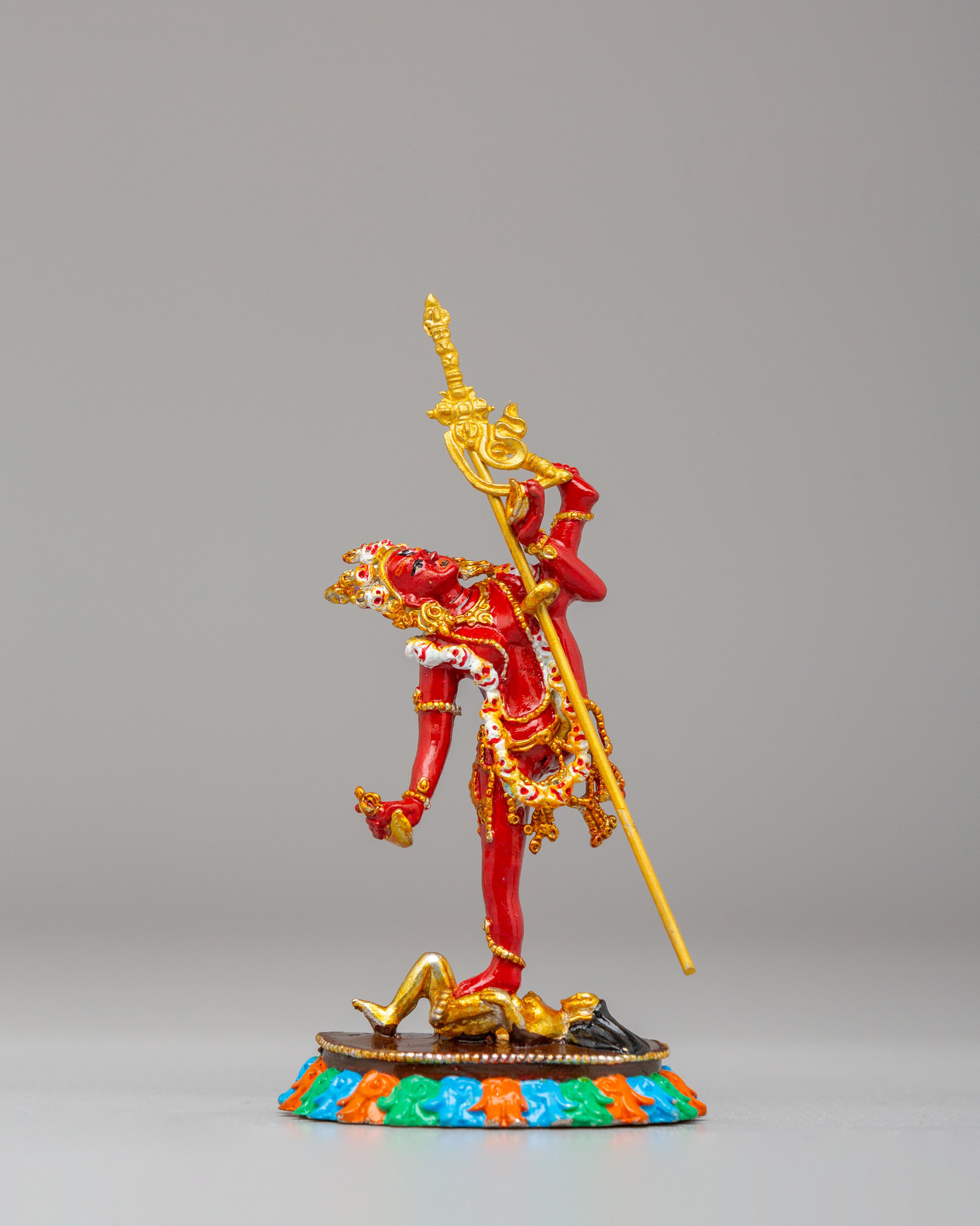Handcrafted Dakini Statue Set | Tibetan Tantric Deity Figurines